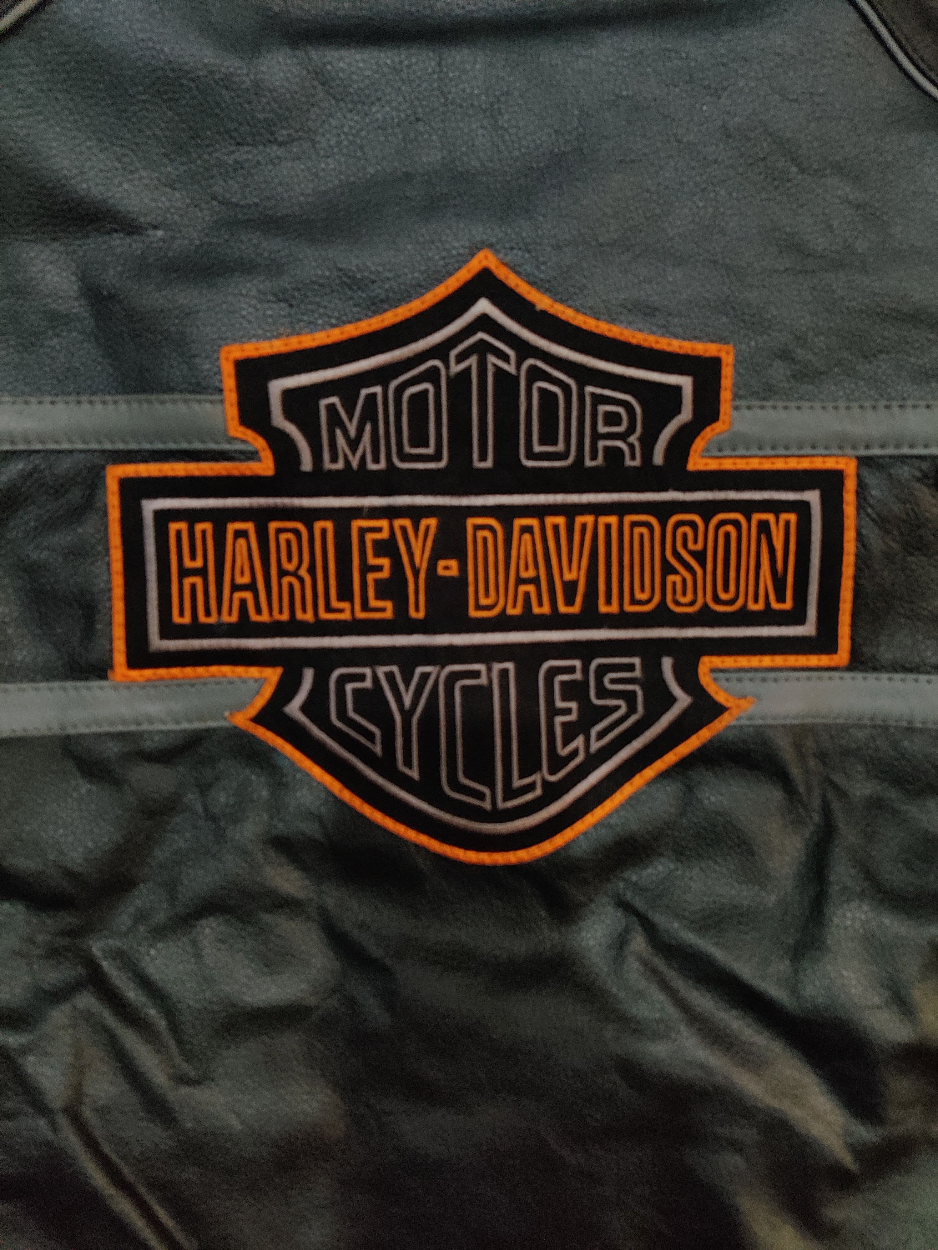 Harley Davidson Harley Davidson Vintage Leather Jacket Size US M / EU 48-50 / 2 - 3 Thumbnail