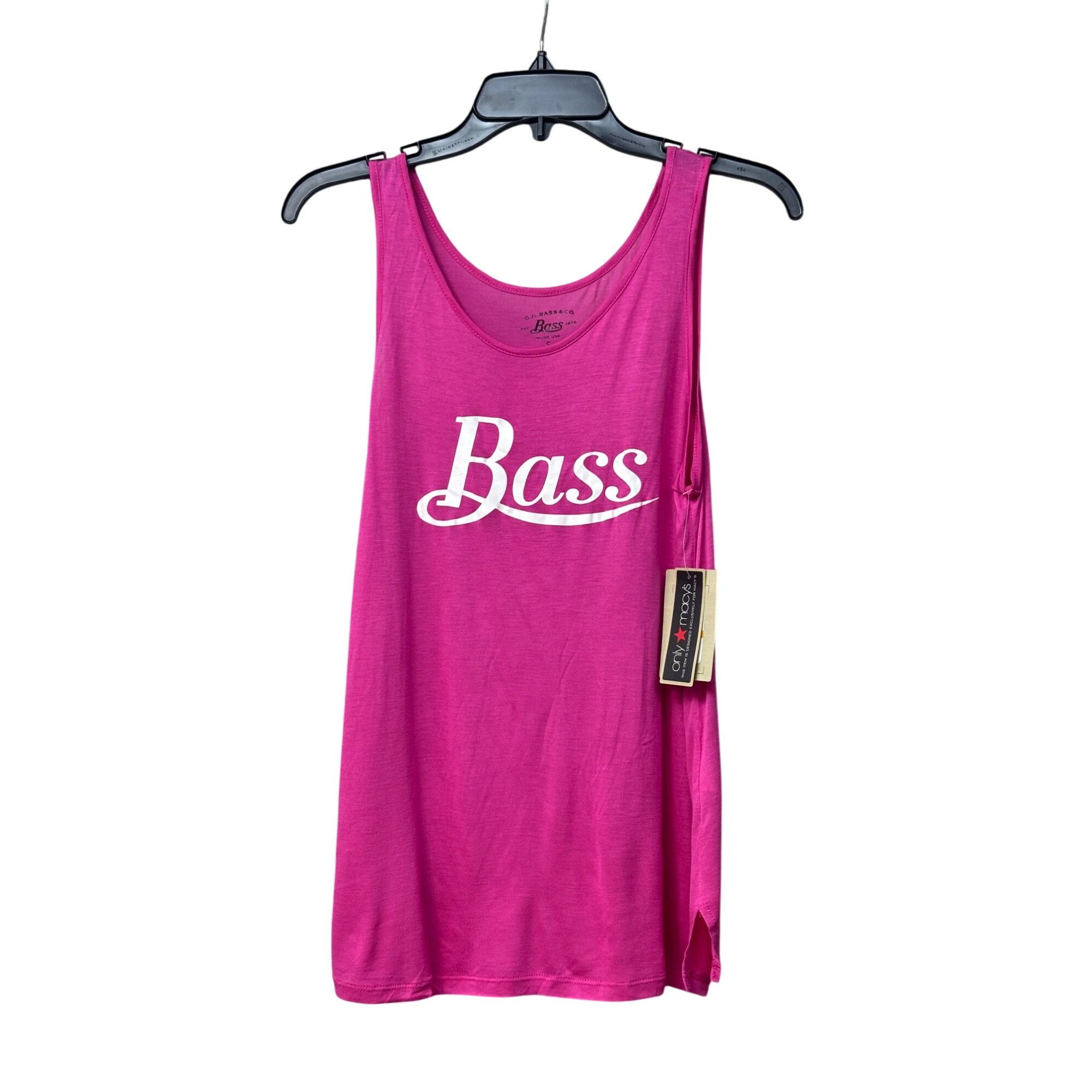 Other G.H. Bass & Co. Women's Logo Tank Top, Pink, Sz. M Size M / US 6-8 / IT 42-44 - 4 Thumbnail