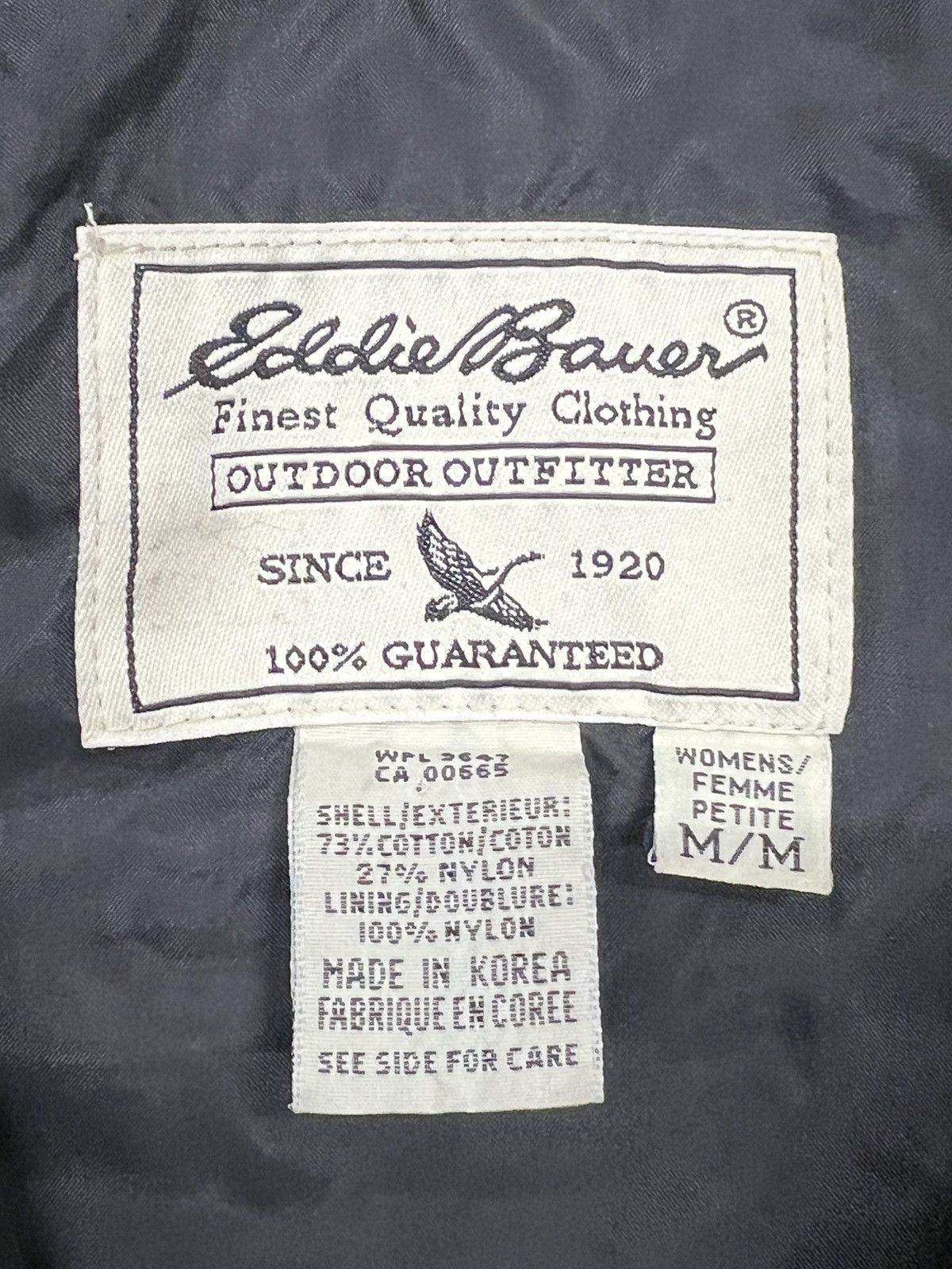 Eddie Bauer Vintage Eddie Bauer Full Zip Jacket Size M / US 6-8 / IT 42-44 - 3 Thumbnail