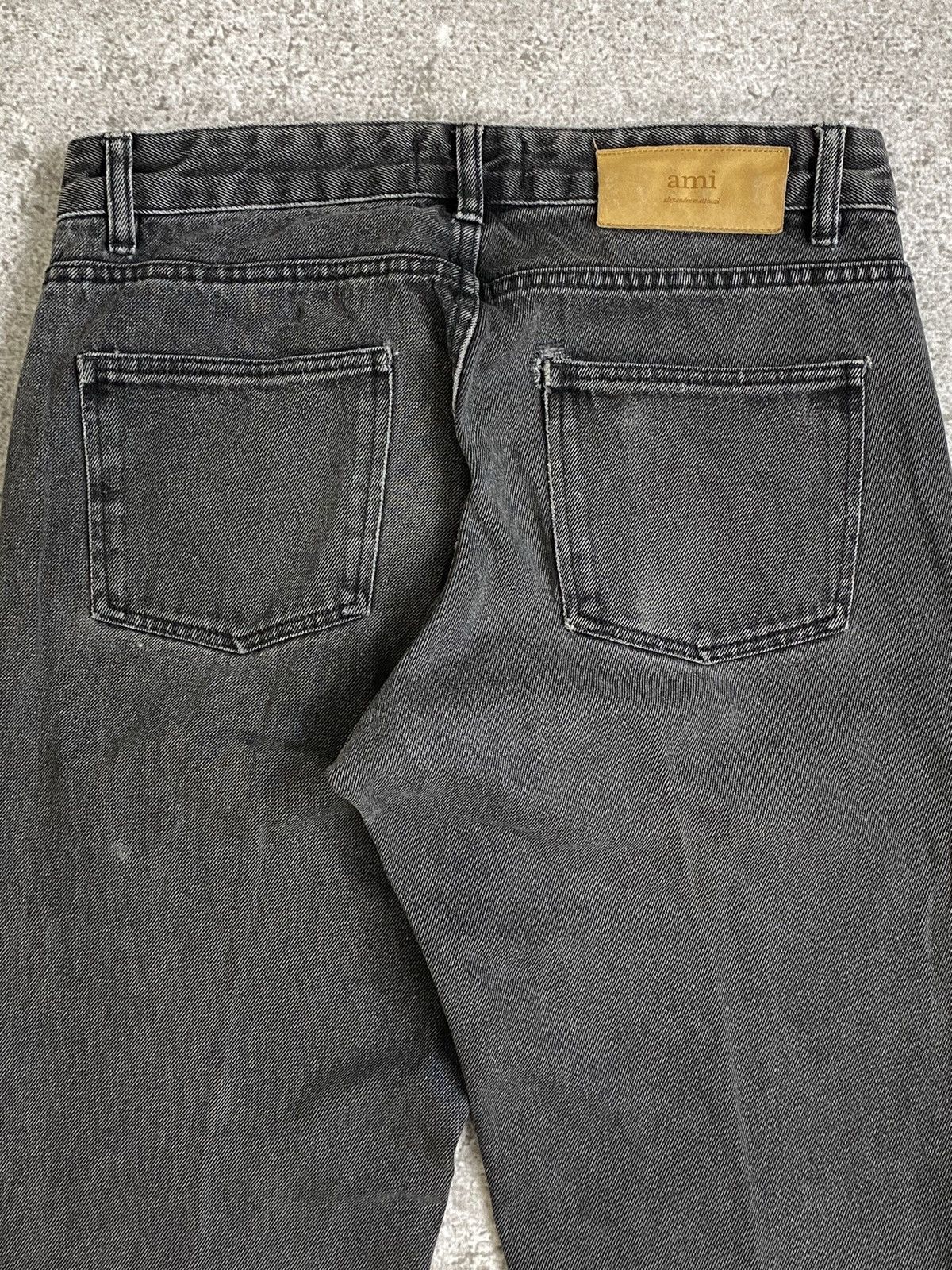 AMI AMI Paris Faded Black Jeans Size US 32 / EU 48 - 5 Thumbnail