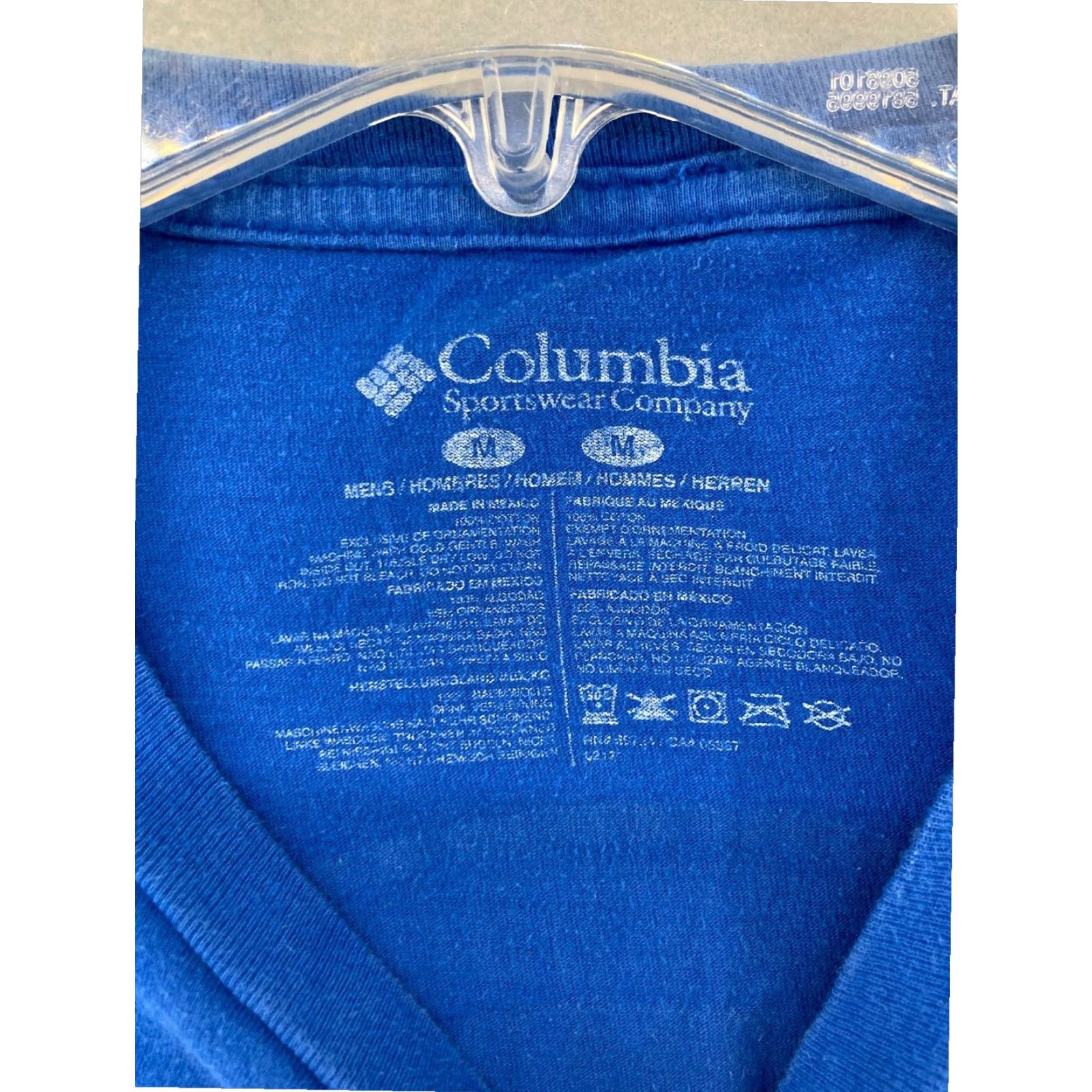 Vintage Columbia Mens M Blue PFG T Shirt Fishing Tee Lab Lake Outdoors XL Size US M / EU 48-50 / 2 - 5 Thumbnail