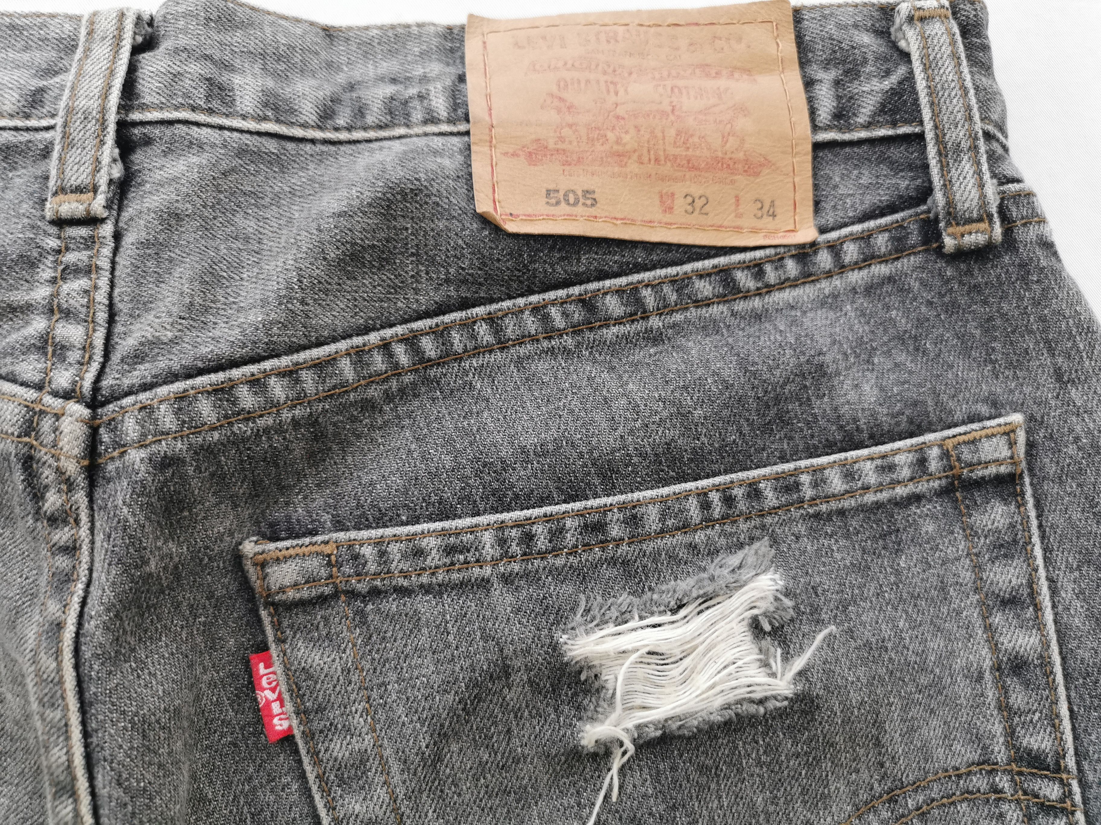 Levi's Vintage 90s Levis Lot 505 Denim Jeans Size 34/32x34 Size US 34 / EU 50 - 7 Thumbnail