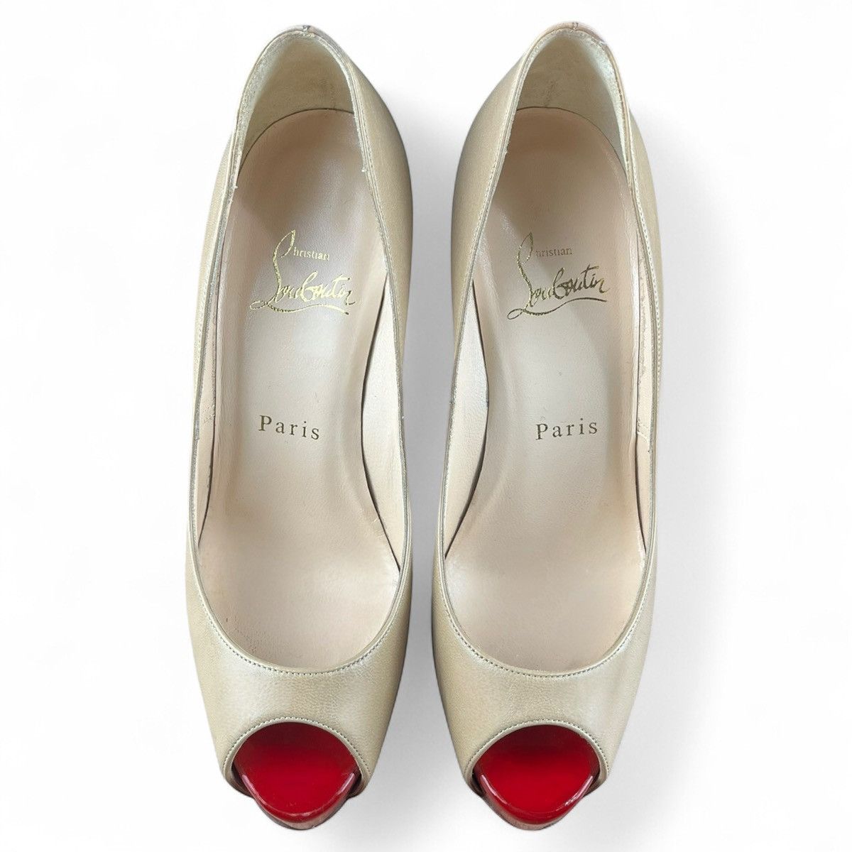 Christian Louboutin Christian Louboutin Patent Vendome 120 Peep Toe Pumps Size US 6.5 / IT 36.5 - 5 Thumbnail