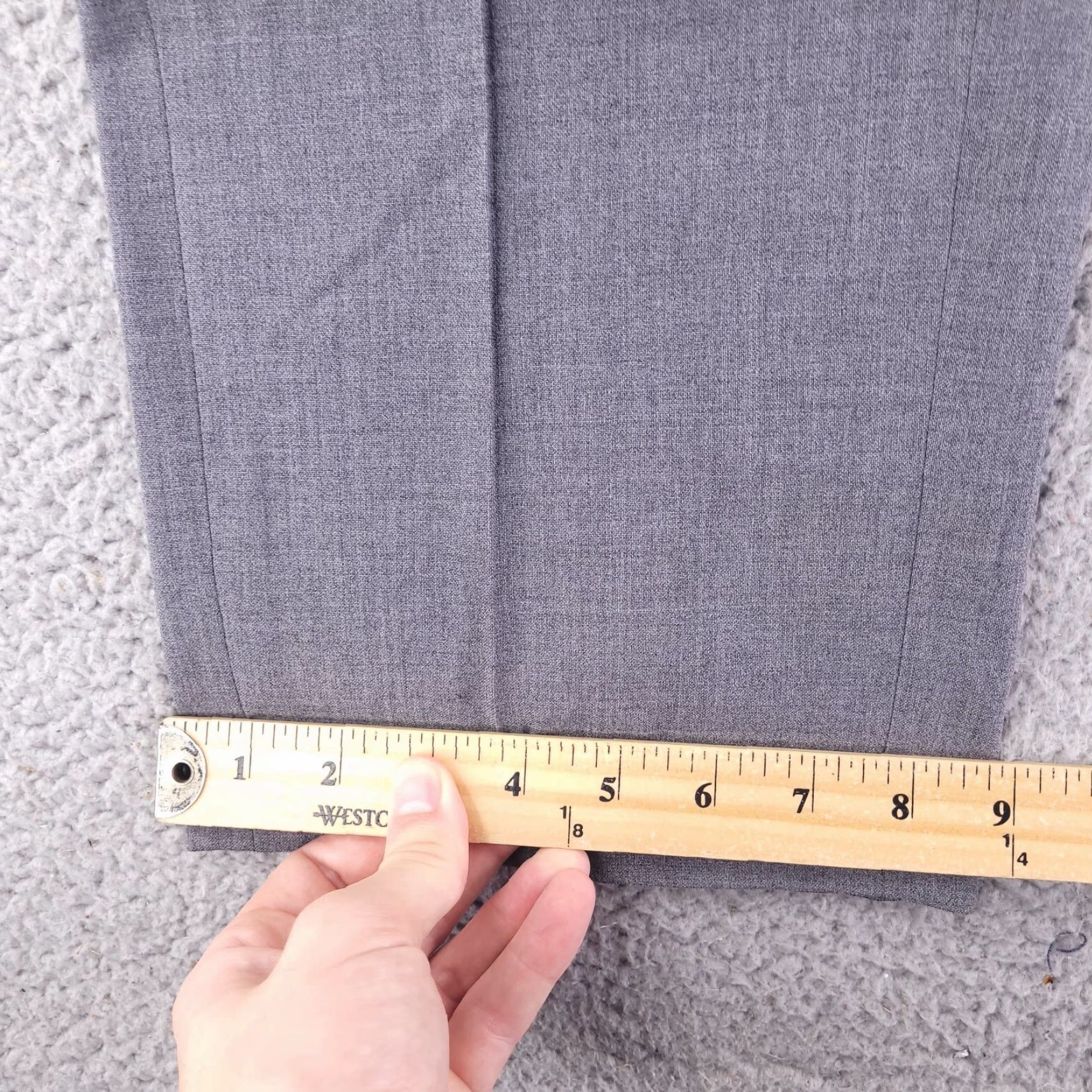Banana Republic Banana Republic Pants Mens 32x30 Gray Wool Straight Relaxed Fit Dress Casual Dress Pants Mens Gray Wool 32x30 Banana Republic Size US 32 / EU 48 - 6 Thumbnail