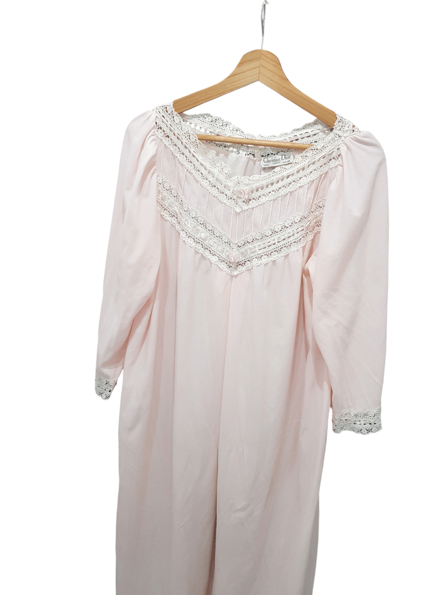 Christian Dior Monsieur Christian Dior sleepwear dress Vintage 80s Size L / US 10 / IT 46 - 1 Thumbnail