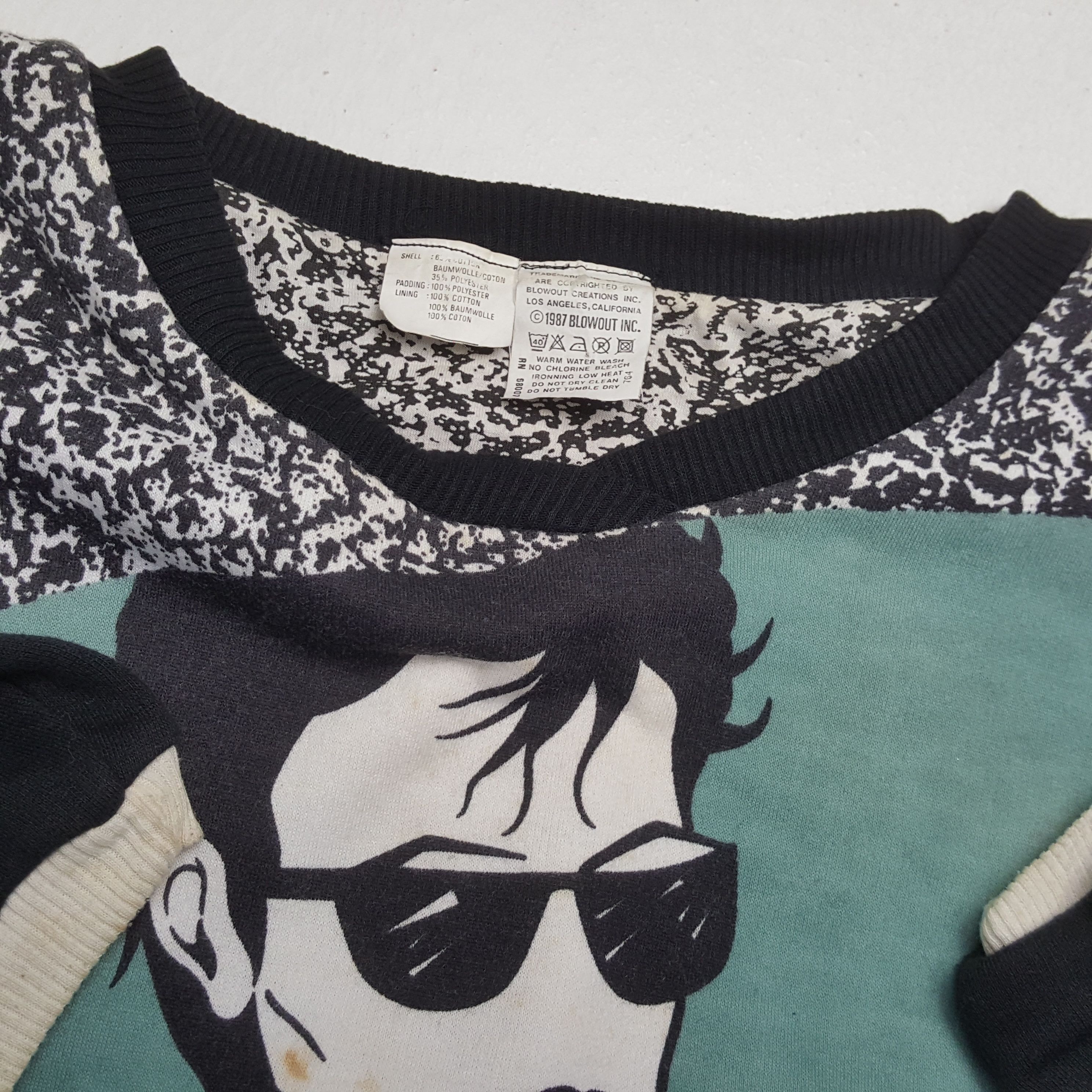 Designer × Vintage Vintage BLOWOUT FALL Japanese Fashion Designer Sweatshirts Size US L / EU 52-54 / 3 - 8 Thumbnail