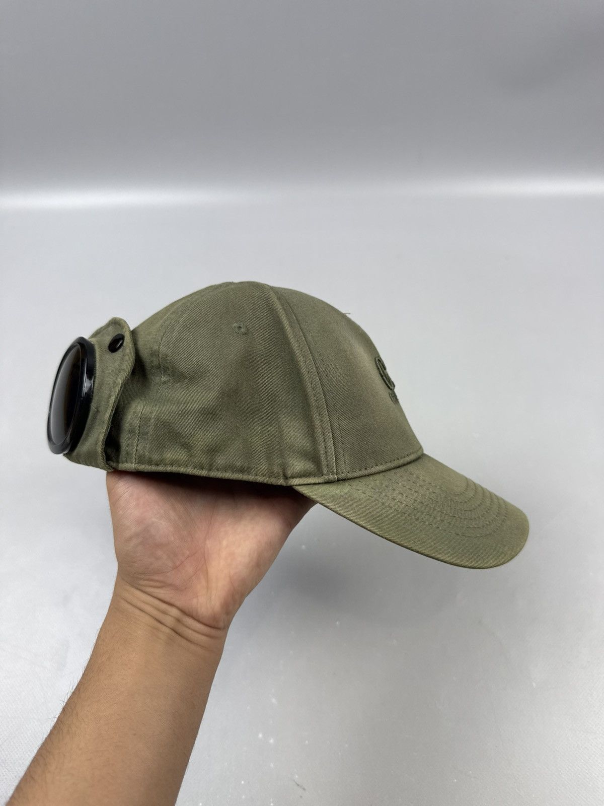 C.P. Company C.P. Company hat dark green google cap Size ONE SIZE - 2 Thumbnail