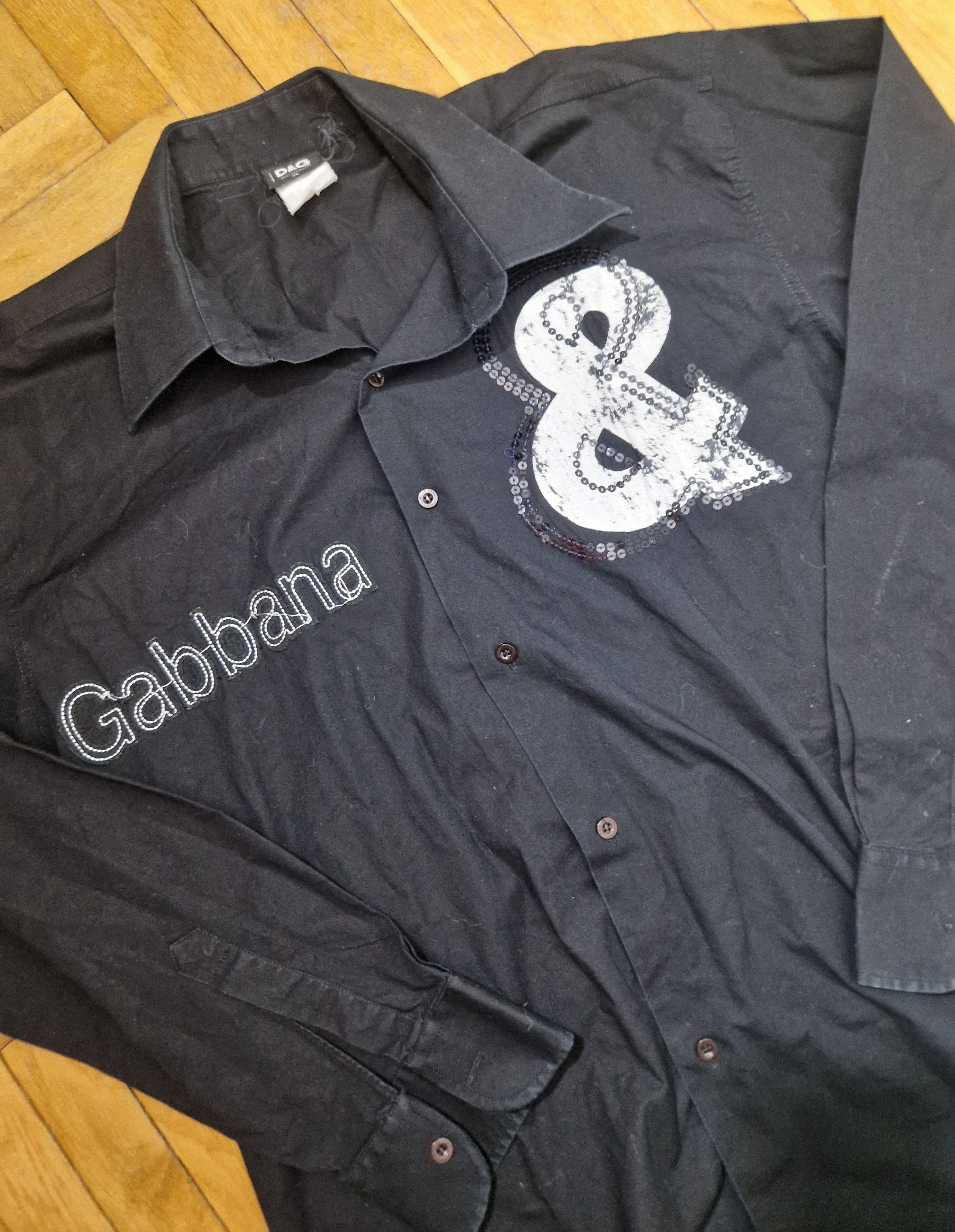 Dolce & Gabbana Dolce&Gabbana D&G black shirt Size US L / EU 52-54 / 3 - 6 Thumbnail