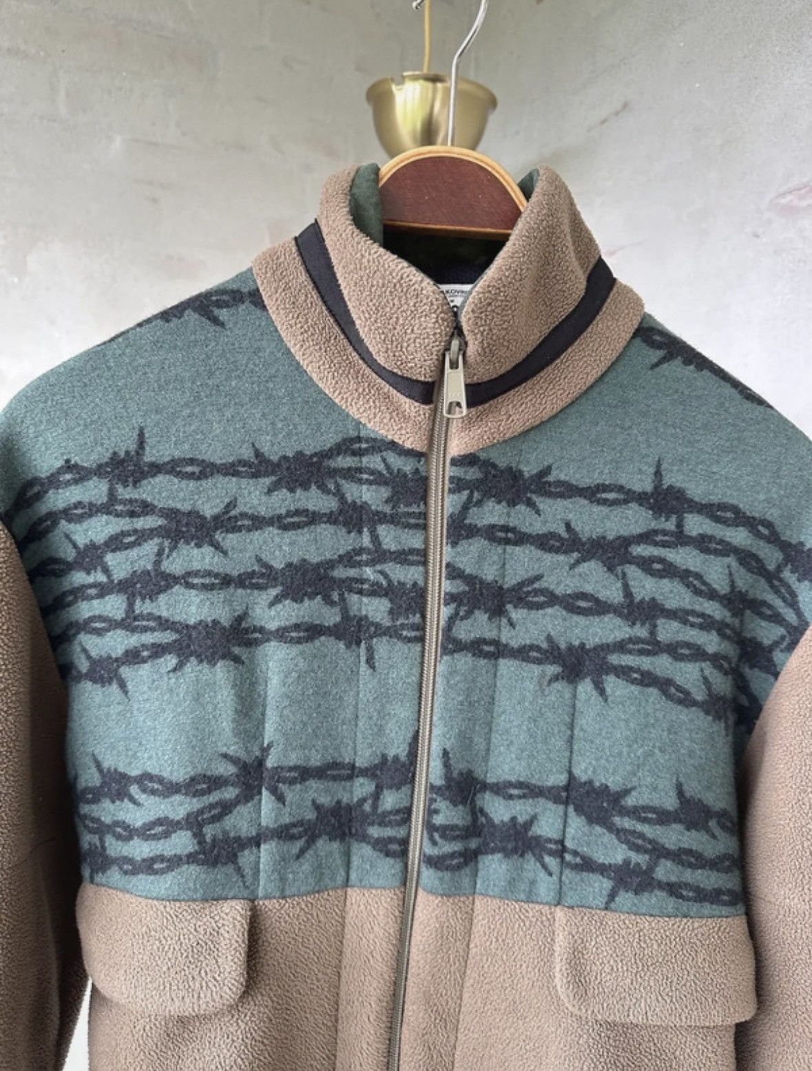 Undercover UNDERCOVER 1996 BARBED WIRE FLEECE Size US M / EU 48-50 / 2 - 2 Thumbnail