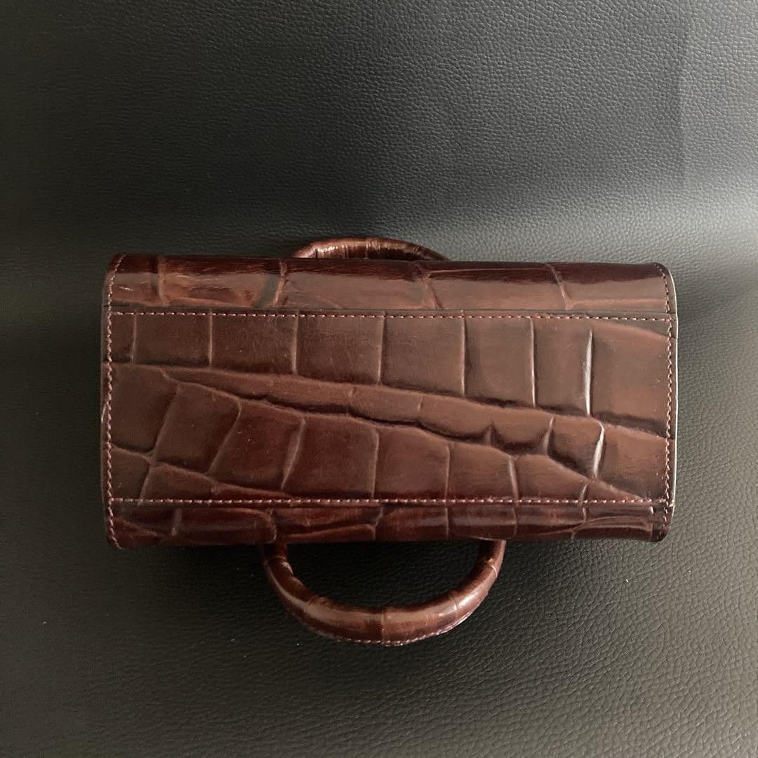Jean Paul Gaultier Logo Crocodile Embossed 2 Way Shoulder Bag Size ONE SIZE - 3 Thumbnail