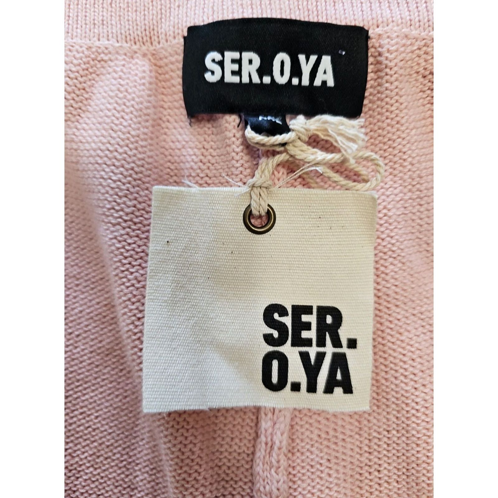 SER.O.YA SER.O.YA Shorts Adult 2XL Pink Sweat Drawstring Raw Hem Unisex Size US 39 - 5 Thumbnail