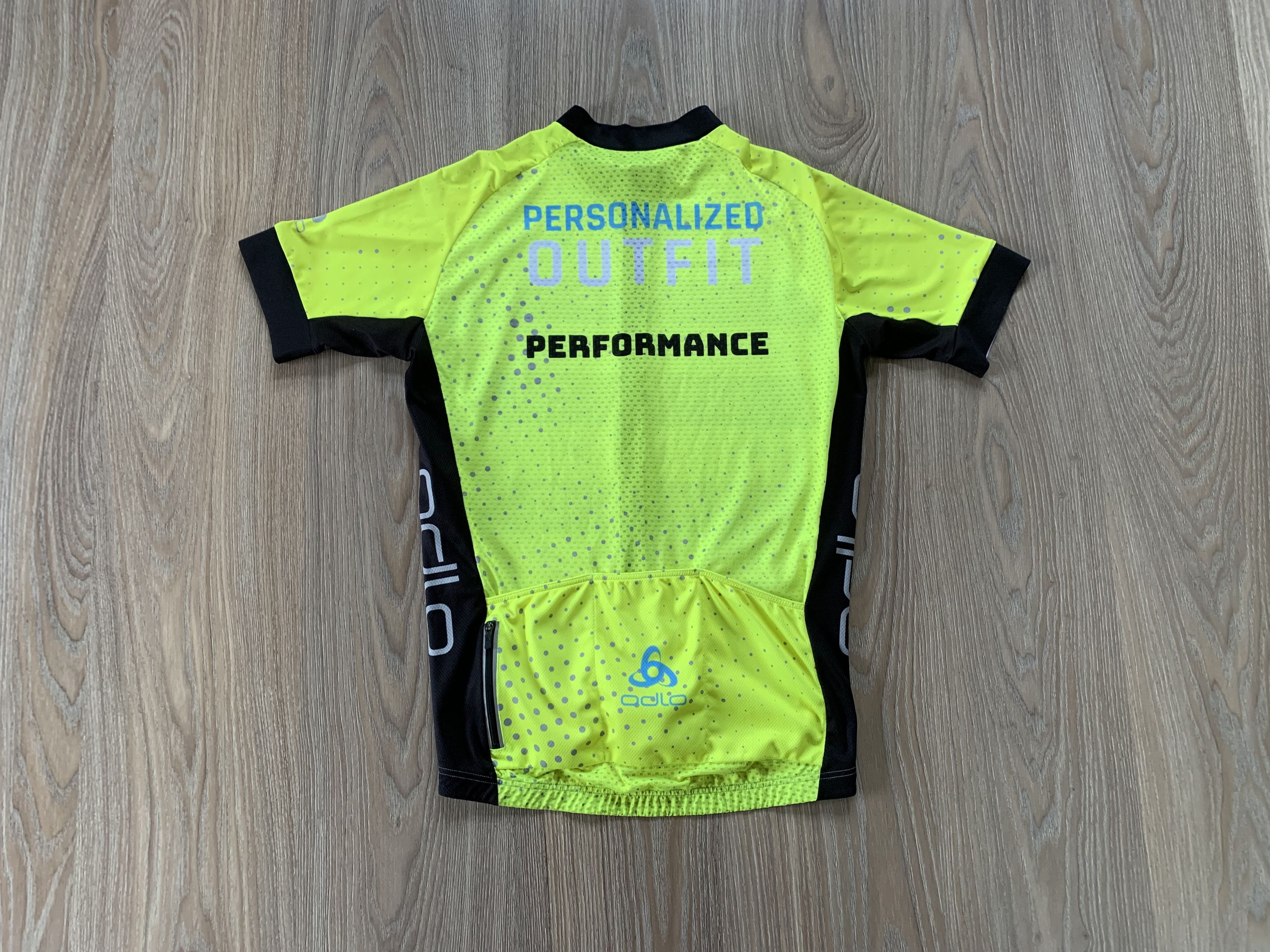 Bicycle Odlo Men's Short Sleeve Full Zip Cycling Jersey Size US L / EU 52-54 / 3 - 3 Thumbnail