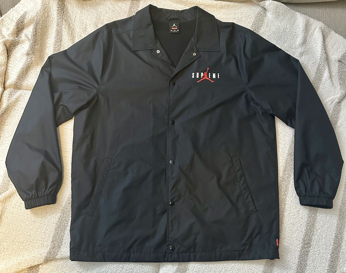 Jordan Brand Supreme Supreme Jordan Coaches Jacket FW15 Grailed