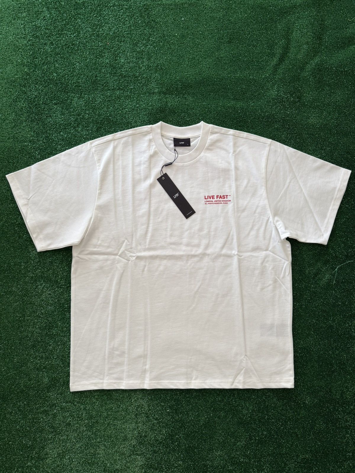LFDY LFDY LiveFast United Kingdom Soho London Red Tshirt Size US L / EU 52-54 / 3 - 9 Thumbnail