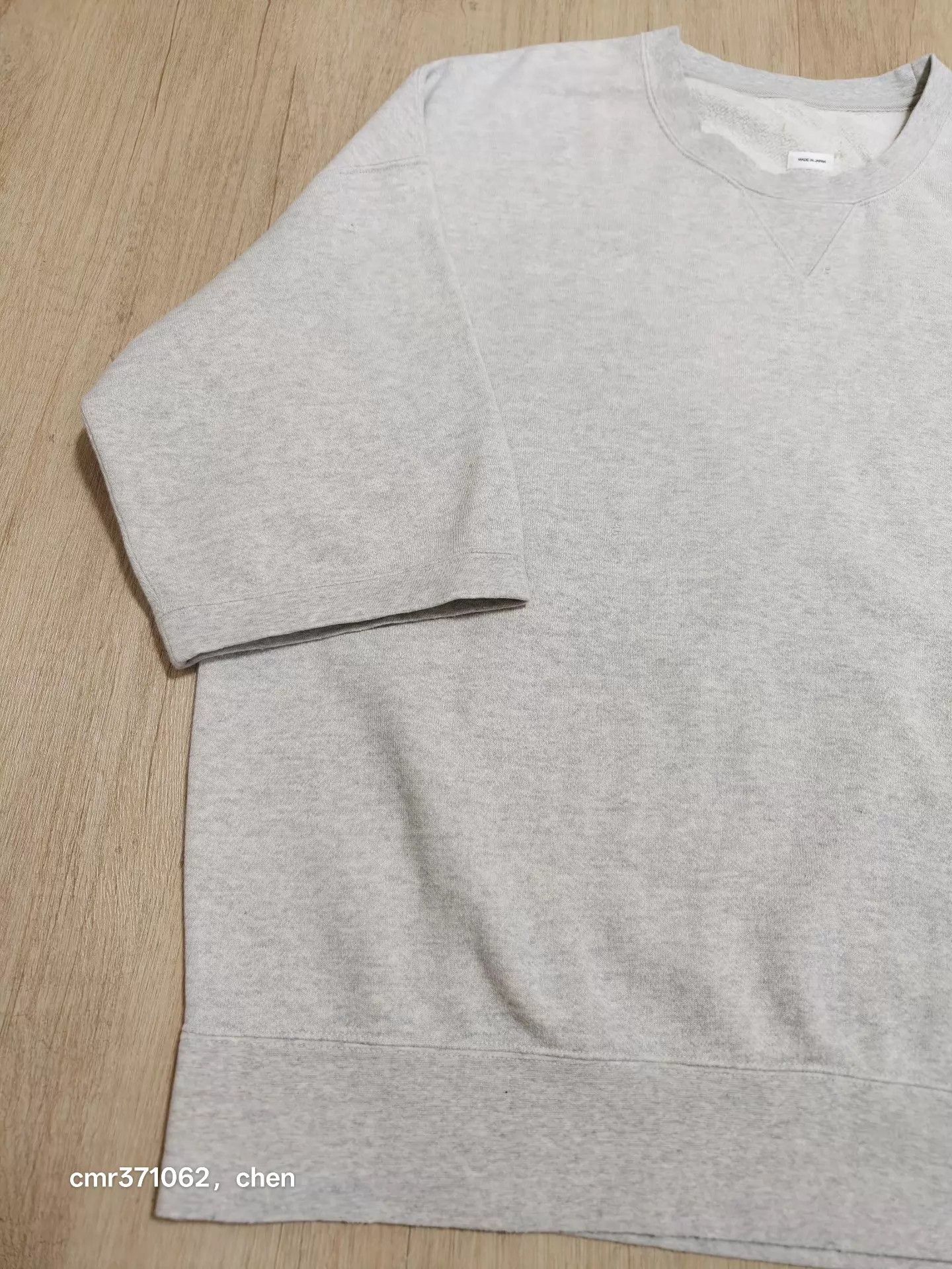Visvim VISVIM 22SS AMPLUS CRASH Crew HS Distressed Grey3 Size US L / EU 52-54 / 3 - 4 Thumbnail