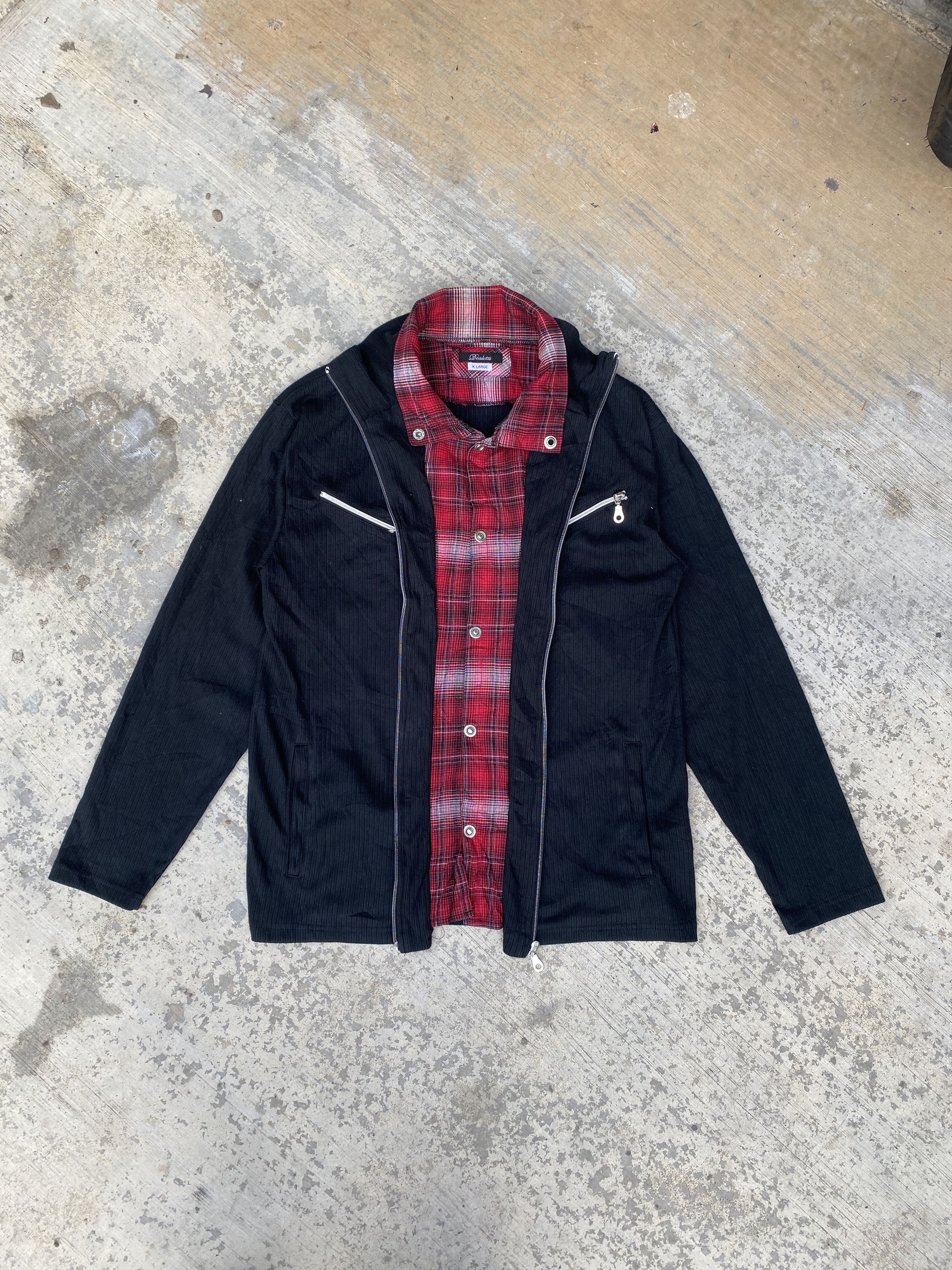 Seditionaries Dealetti black shadow plaid punk jacket Size US L / EU 52-54 / 3 - 1 Thumbnail