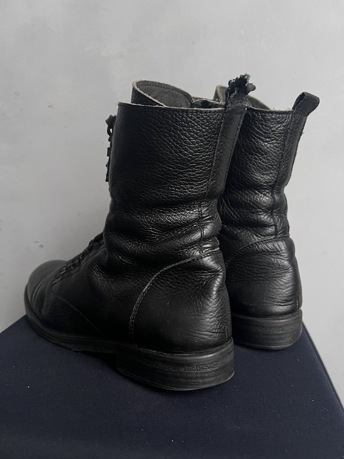 Guidi Lace combat boots 90s archive Rick Owens style avant garde Size US 8 / EU 41 - 6 Thumbnail