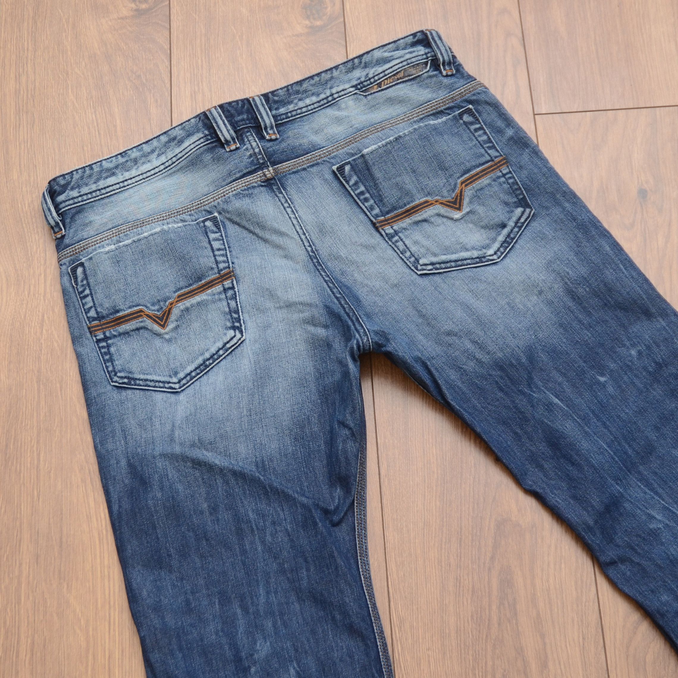 Diesel Diesel 3D Jeans Men W34 L30 Safado Straight Y2K Bootcut Size US 34 / EU 50 - 6 Thumbnail