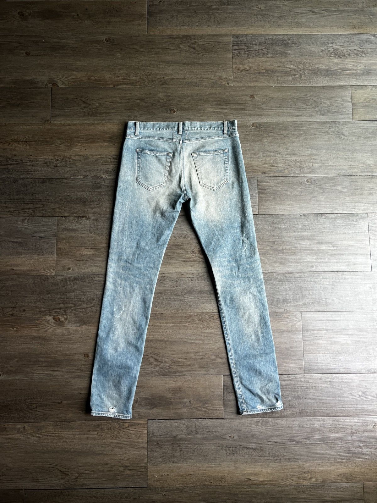 Saint Laurent Paris Saint Laurent - D02 Trash Denim (Hedi Slimane) Size US 32 / EU 48 - 6 Thumbnail