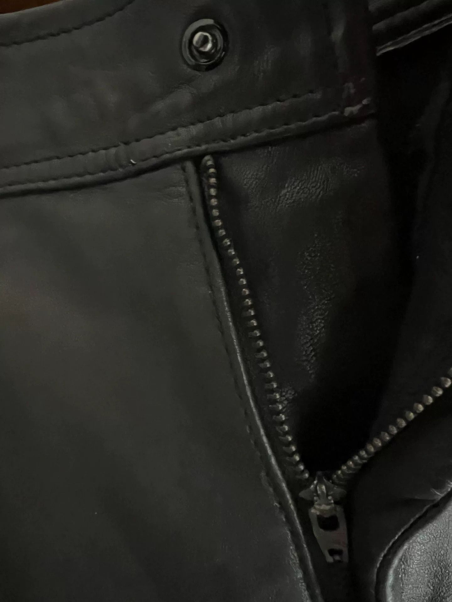 Porter Classic Porter Classic Black Deerskin Leather Pants Size US 38 / EU 54 - 5 Thumbnail