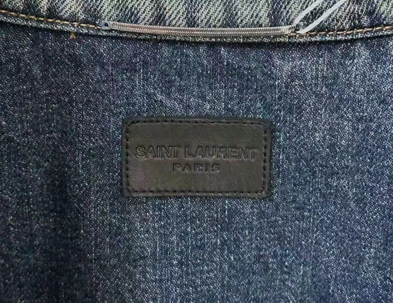 Saint Laurent Paris Saint Laurent Paris Wash and make old denim jacket-2506 Size US M / EU 48-50 / 2 - 5 Thumbnail