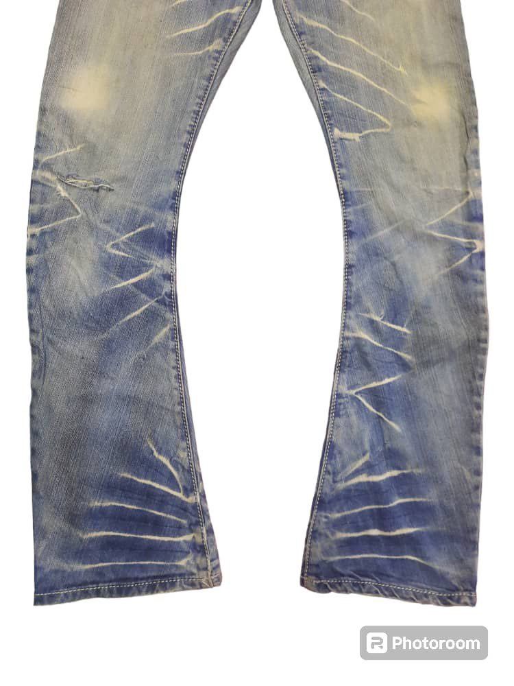 Japanese Brand × Vintage SICK‼️BUFFALO BOB DISTRESSED DENIM PANT Size US 30 / EU 46 - 3 Thumbnail
