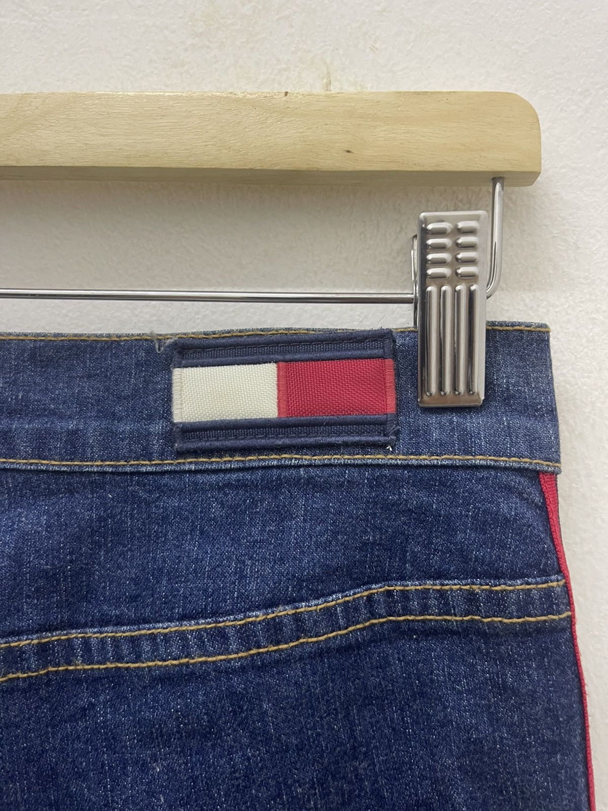 Tommy Jeans Rare Vintage TOMMY JEANS Side Taped Size 28" / US 6 / IT 42 - 14 Thumbnail