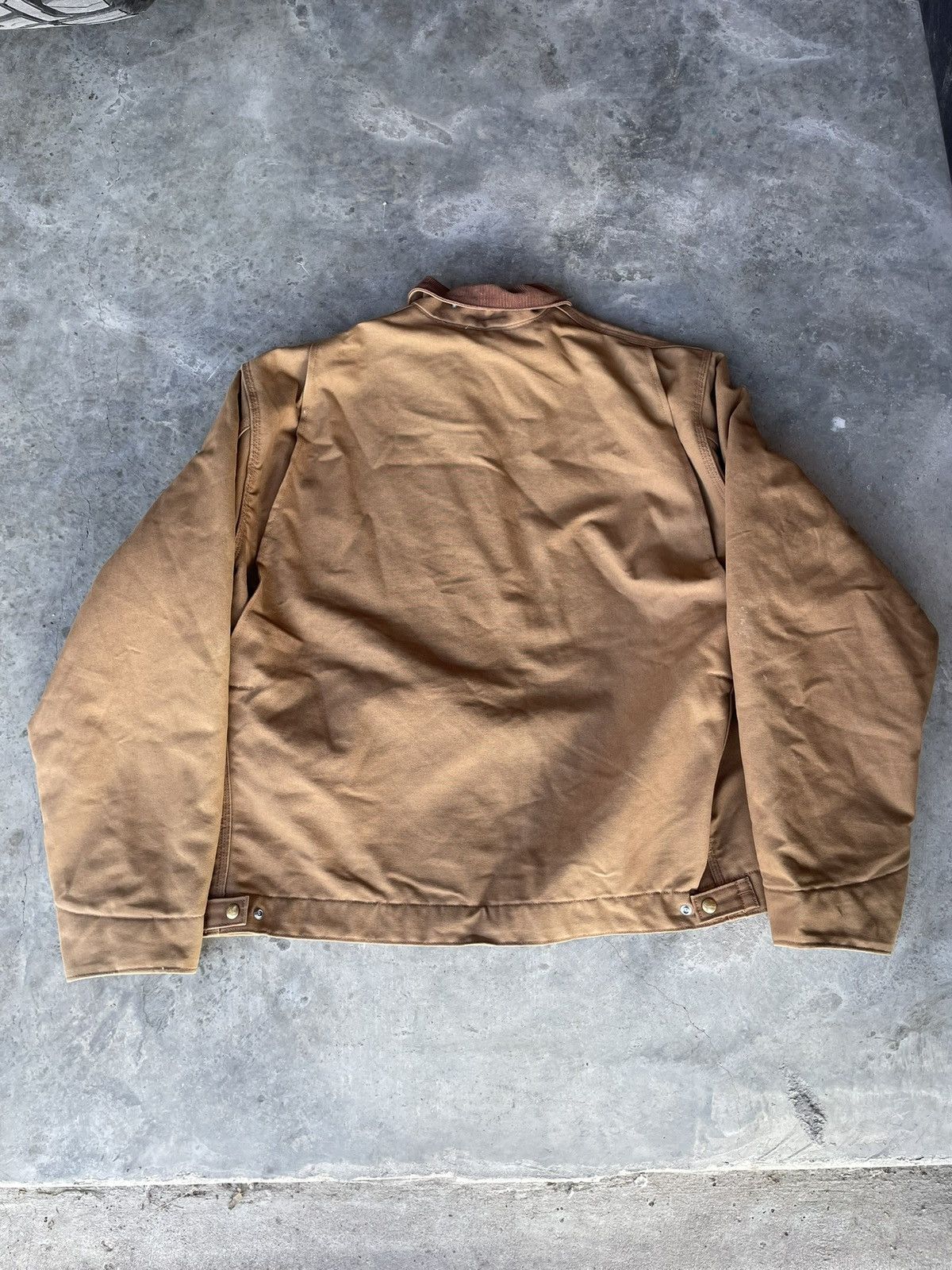 Carhartt Vintage 90s Carhartt J01 Detroit Jacket Blanket Lined Large Size US XXL / EU 58 / 5 - 3 Thumbnail