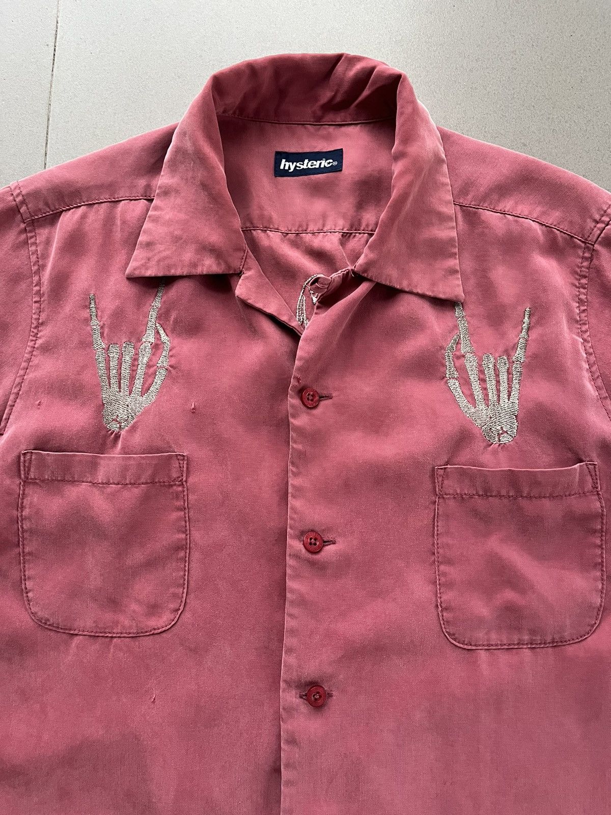 Hysteric Glamour × Supreme HYSTERIC GLAMOUR VINTAGE SKULL GIRLS SHIRT OG DESAIN SUPREME Size US L / EU 52-54 / 3 - 3 Thumbnail