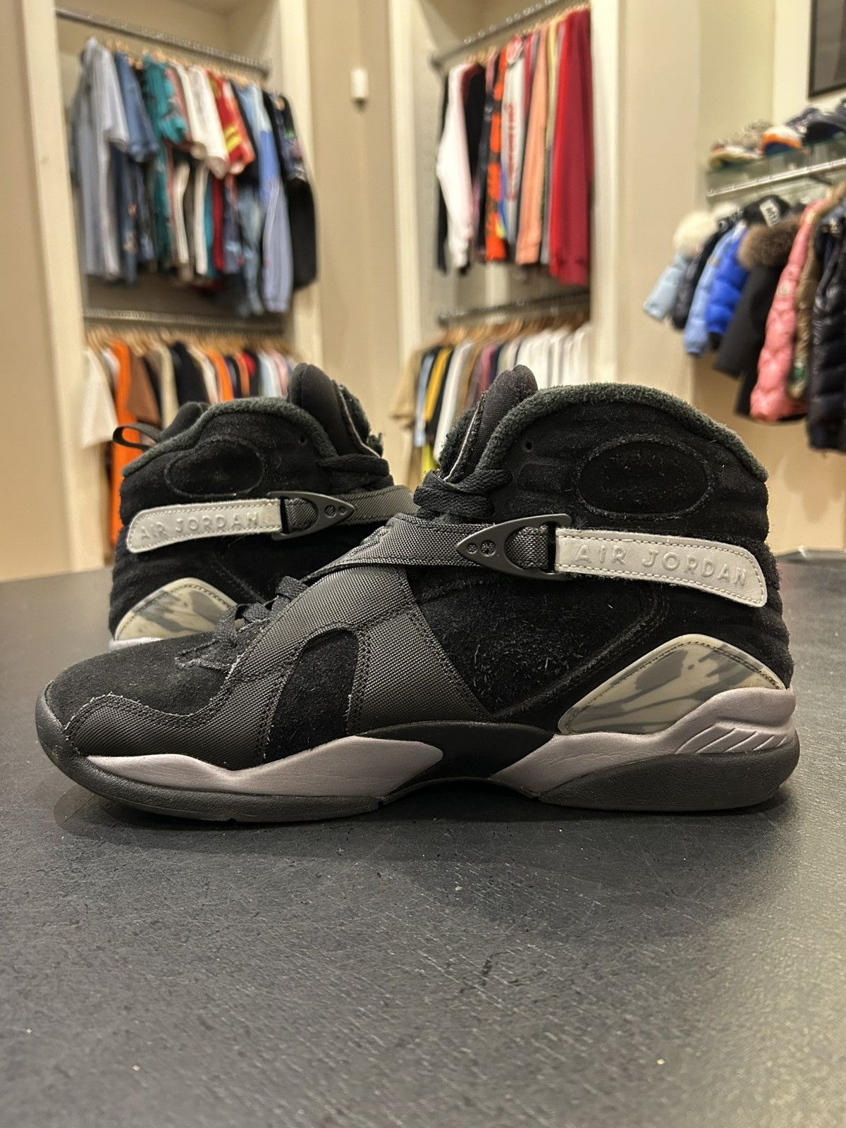 Jordan Brand Jordan 8 Retro ‘Chrome’ Size US 11 / EU 44 - 3 Thumbnail