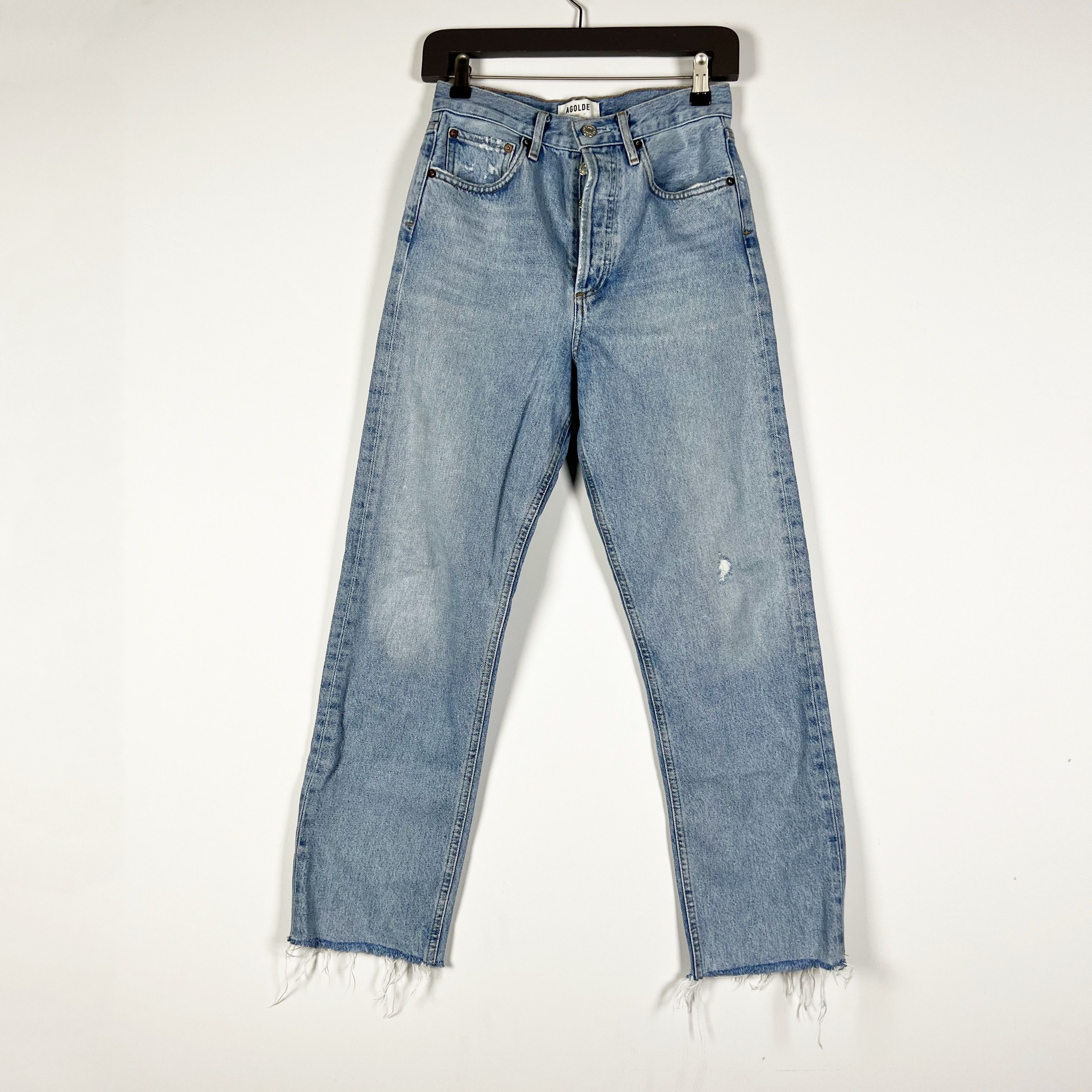 Agolde Agolde Denim Women's 90s Mid Rise Loose Fit Size 23" - 1 Thumbnail