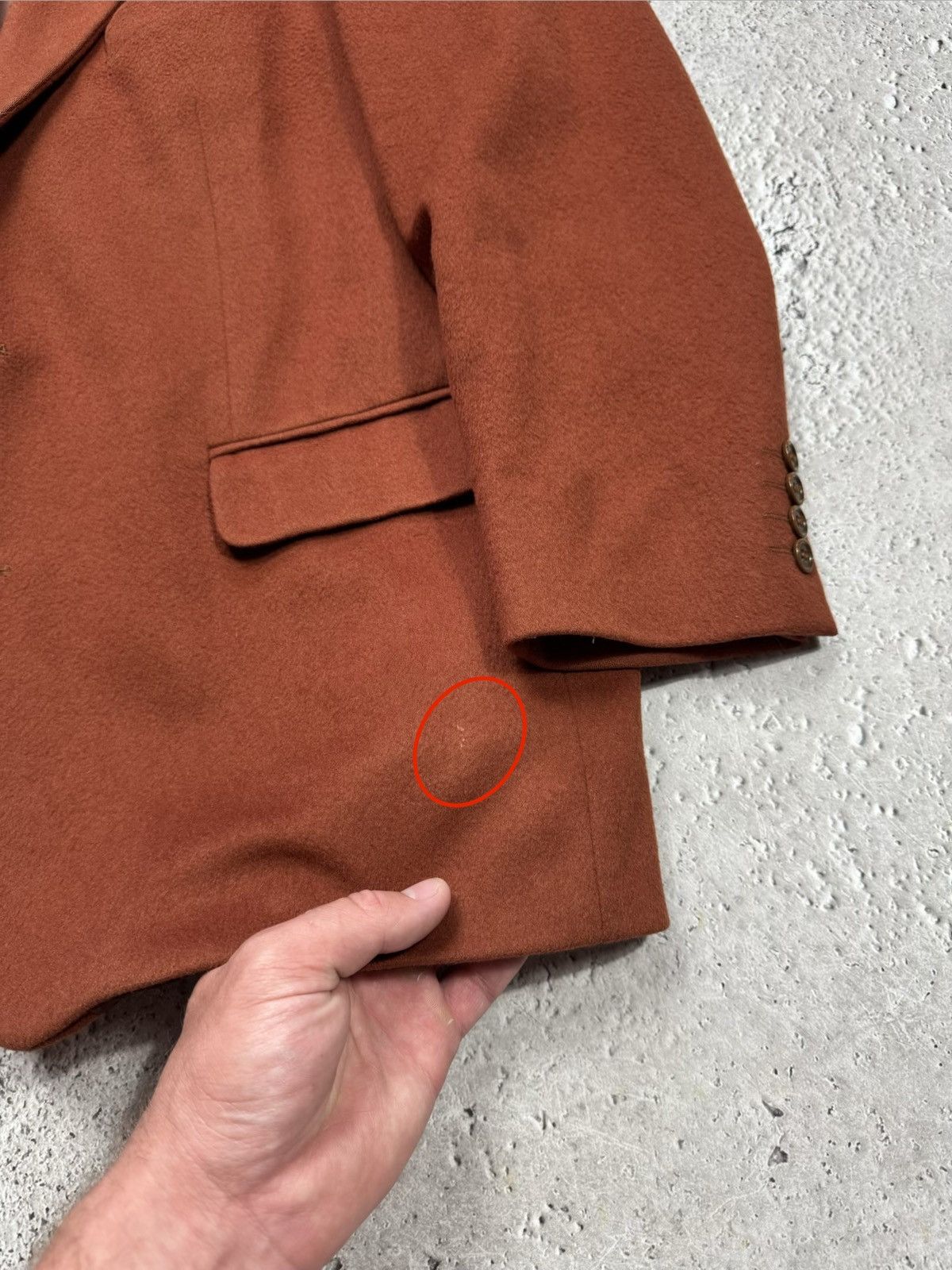 Other Tom English Virgin Cashmere Merino Wool Blazer Coat 44R Size US L / EU 52-54 / 3 - 4 Thumbnail