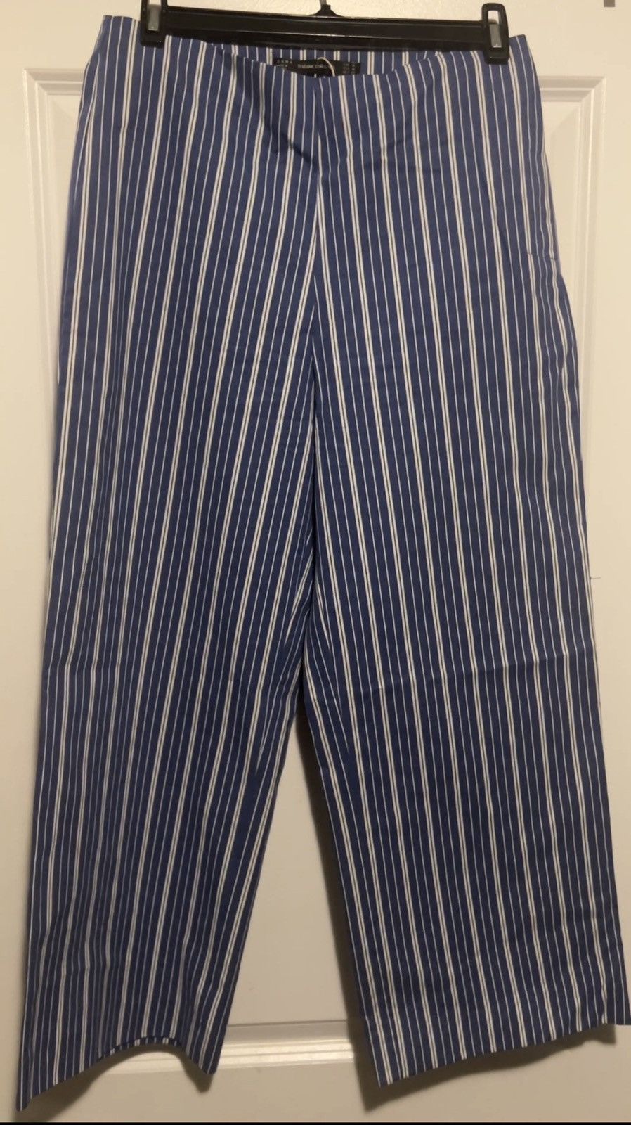 Zara ZARA Striped Paper Bag Trousers Size 28" / US 6 / IT 42 - 1 Thumbnail