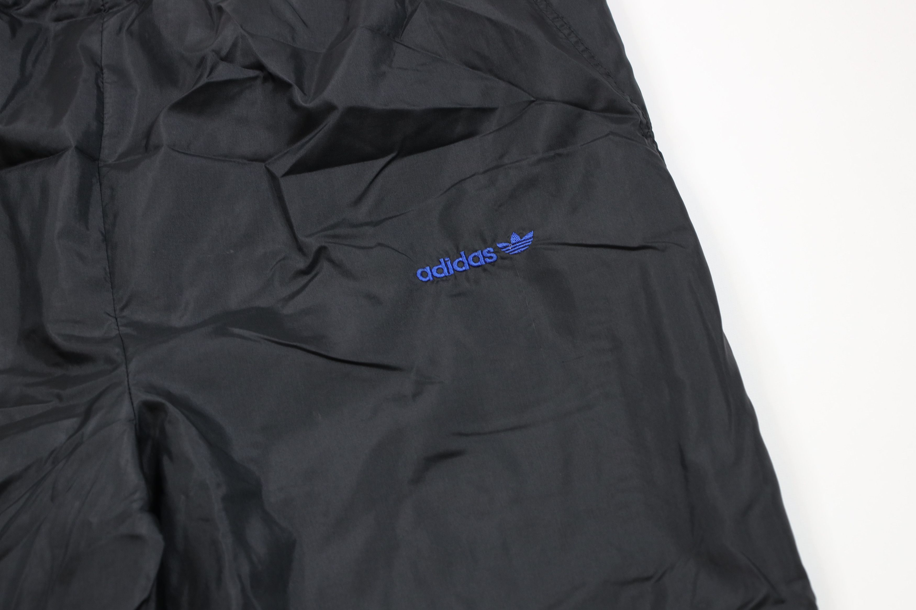 Adidas × Vintage Vintage 80s 90s Adidas Lined Wide Leg Windbreaker Pants Size US 36 / EU 52 - 5 Thumbnail