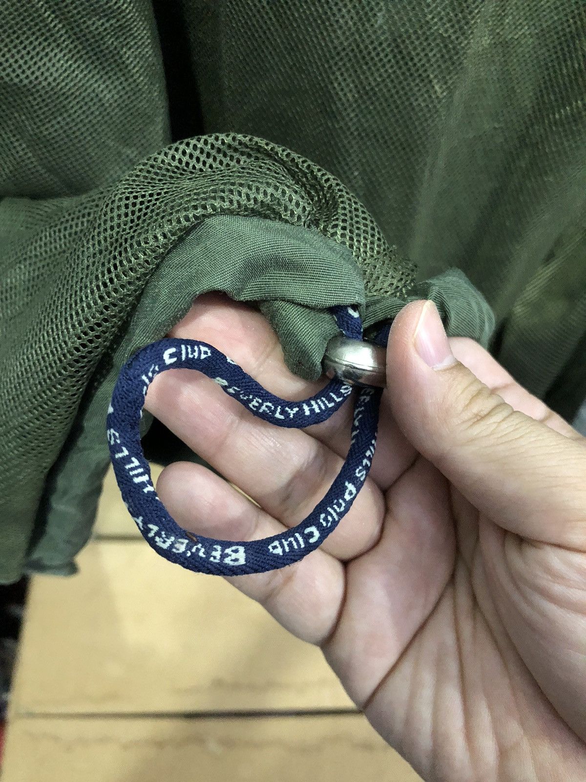Beverly Hills Polo Club BHPC Olive Green Windbreaker 90s Vintage Korea Size US M / EU 48-50 / 2 - 13 Thumbnail
