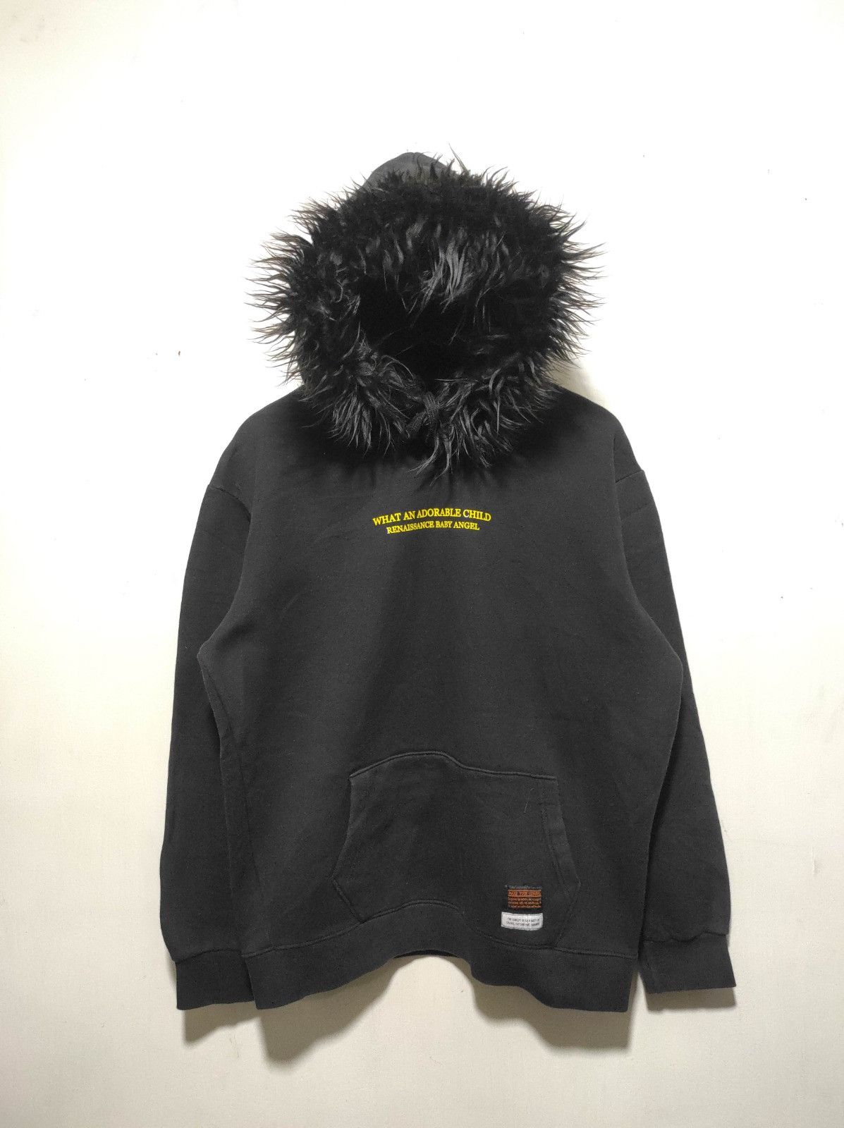 Japanese Brand Ambler Renaissance Baby Angel fur hoodie Size US L / EU 52-54 / 3 - 3 Thumbnail