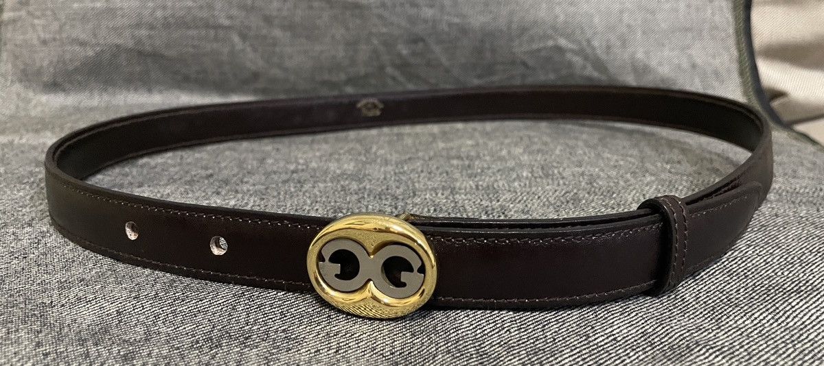 Designer Gucci Leather Vintage Size ONE SIZE - 1 Thumbnail