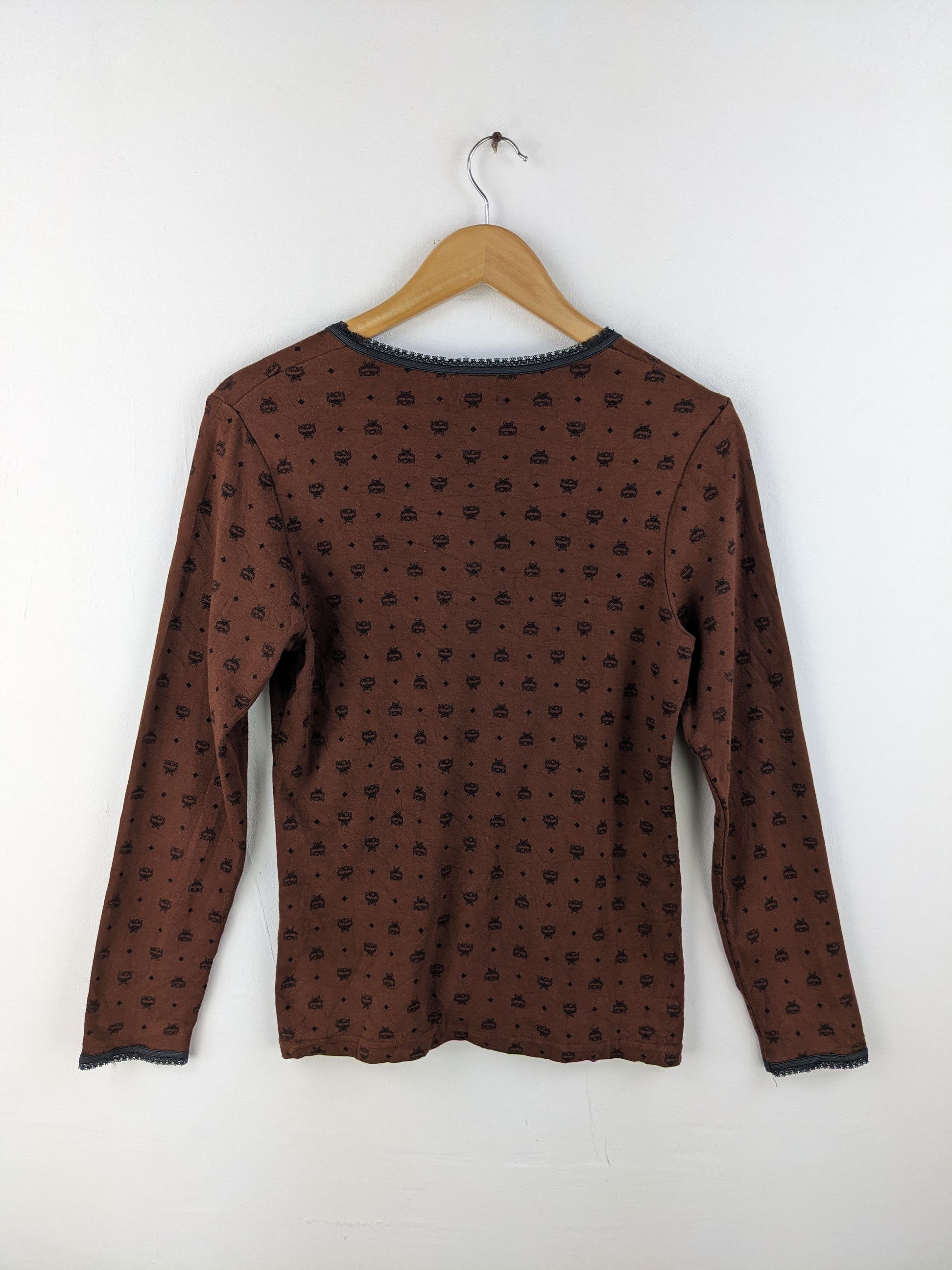 MCM Vintage MCM Monogram Legere Cardigan Size S / US 4 / IT 40 - 14 Thumbnail