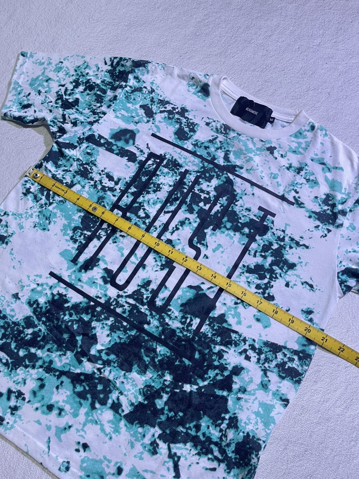 Japanese Brand Y2K BEAUMERE short sleeve tshirt tiedye motif Size US M / EU 48-50 / 2 - 7 Thumbnail