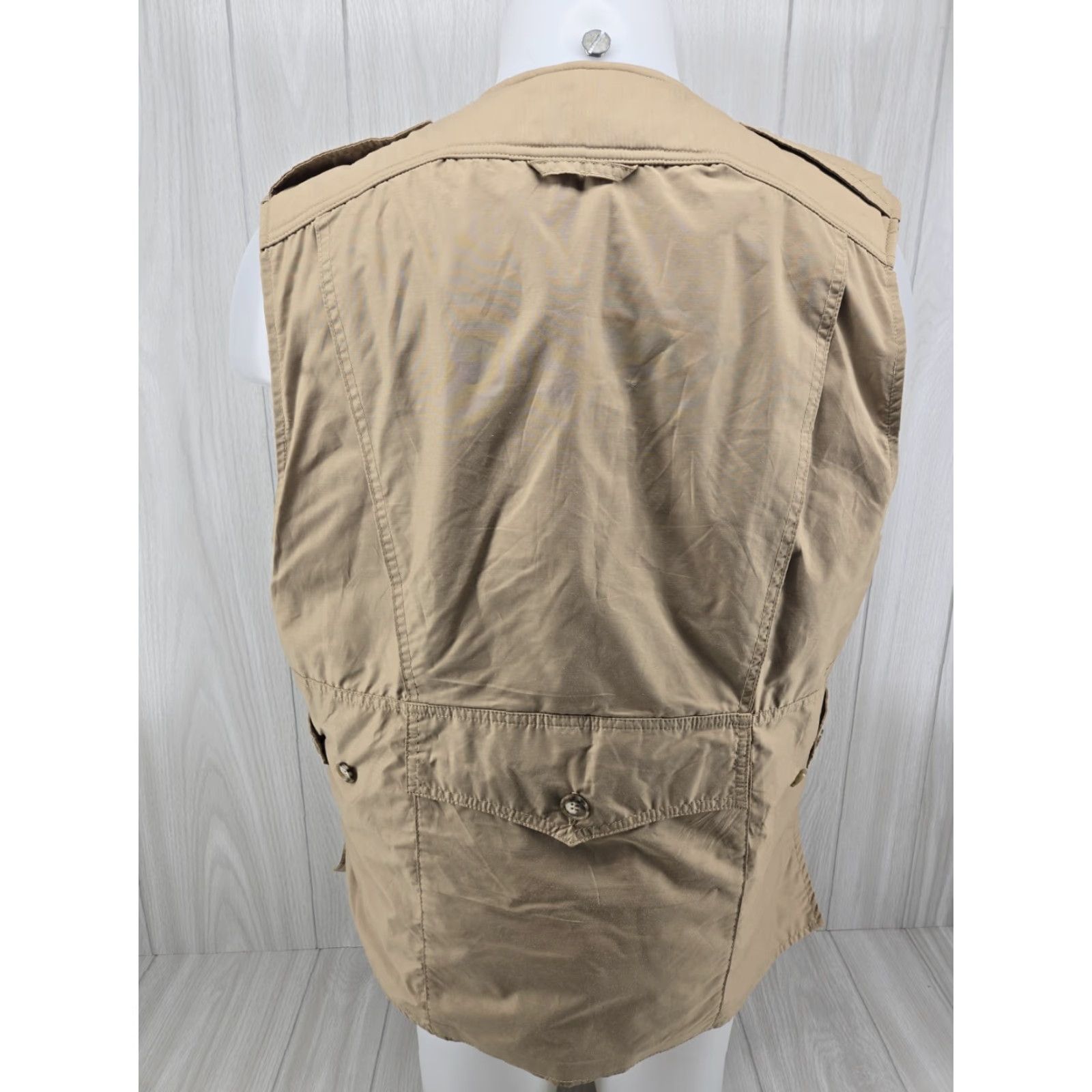 Vintage VINTAGE Tamrac Vest Mens Medium Tan Multi Pocket Photography Made in USA Size US M / EU 48-50 / 2 - 7 Thumbnail
