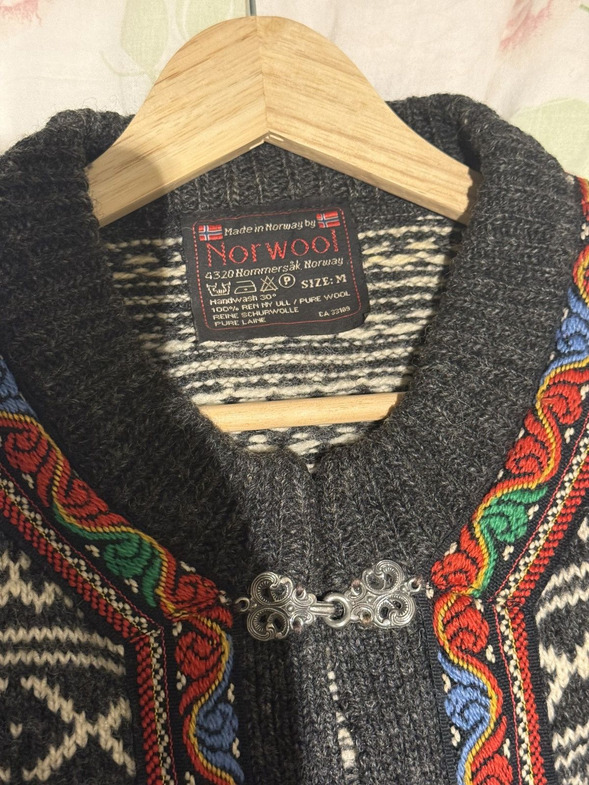 Dale Of Norway Norwegian Wool Knit Sweater - Norwool Cardigan Size US M / EU 48-50 / 2 - 3 Thumbnail