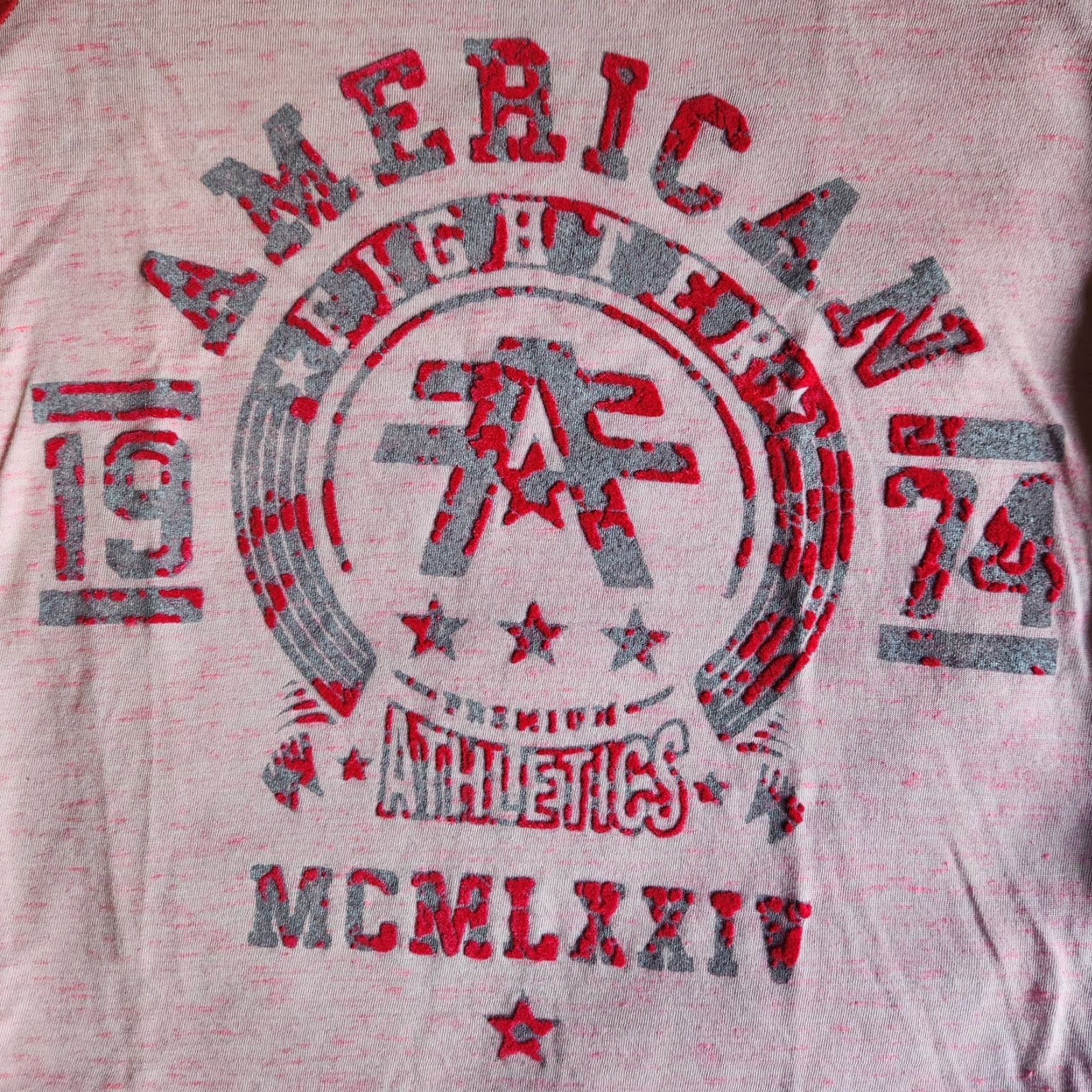 Vintage American Fighter Affliction Dalton Artisan XS Grey Pink Raglan Graphic T-Shirt Woman's MMA Gymwear Athletic Biker Tee Regular Size XS / US 0-2 / IT 36-38 - 2 Thumbnail