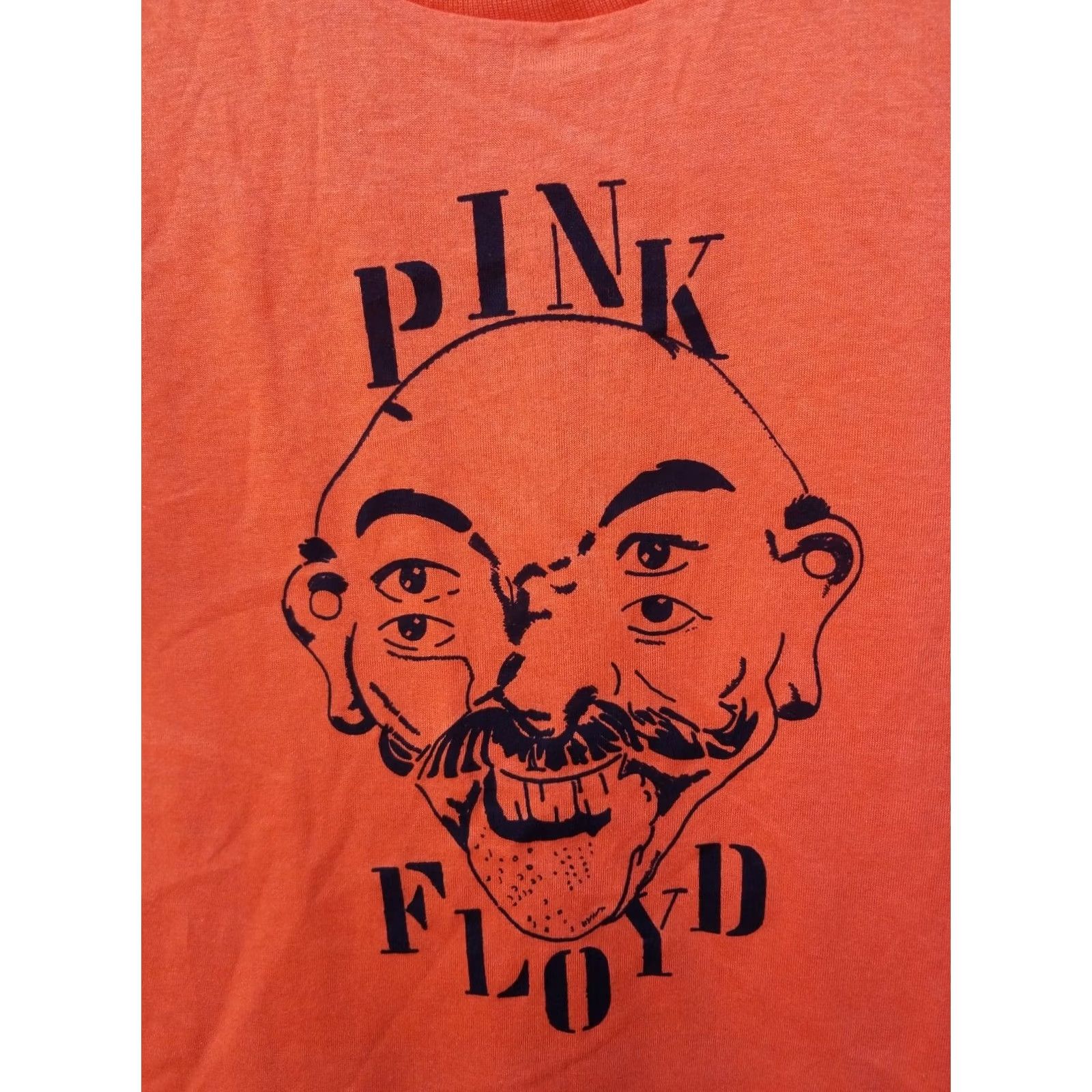 Vintage VINTAGE Pink Floyd Graphic Tee Shirt Mens S Orange 70s 80s Deadstock Relic LP Album Cover Tour Concert Size US S / EU 44-46 / 1 - 3 Thumbnail