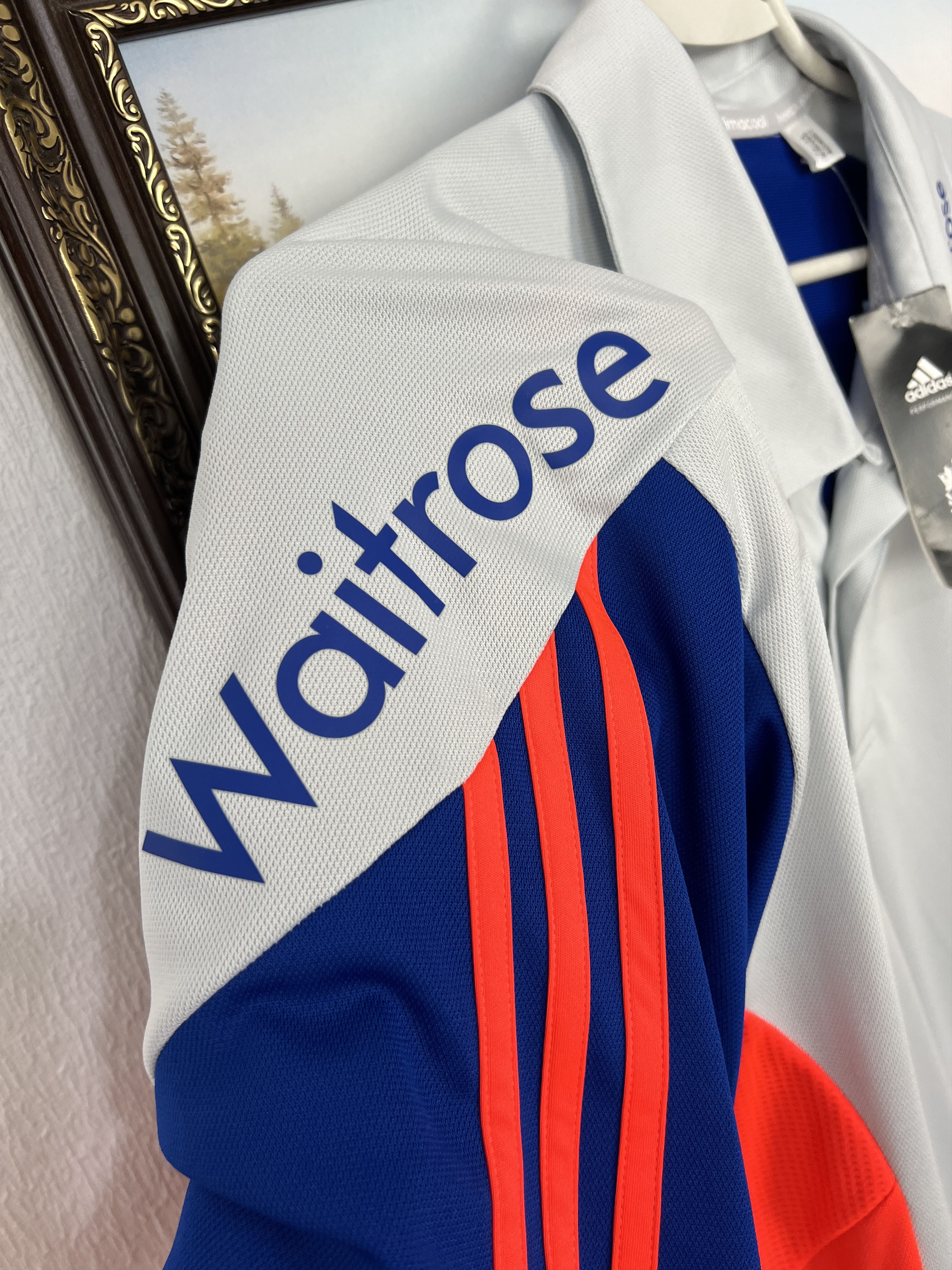 Adidas Adidas England National Team Cricket Polo Jersey Shirt Mens Size US L / EU 52-54 / 3 - 6 Thumbnail
