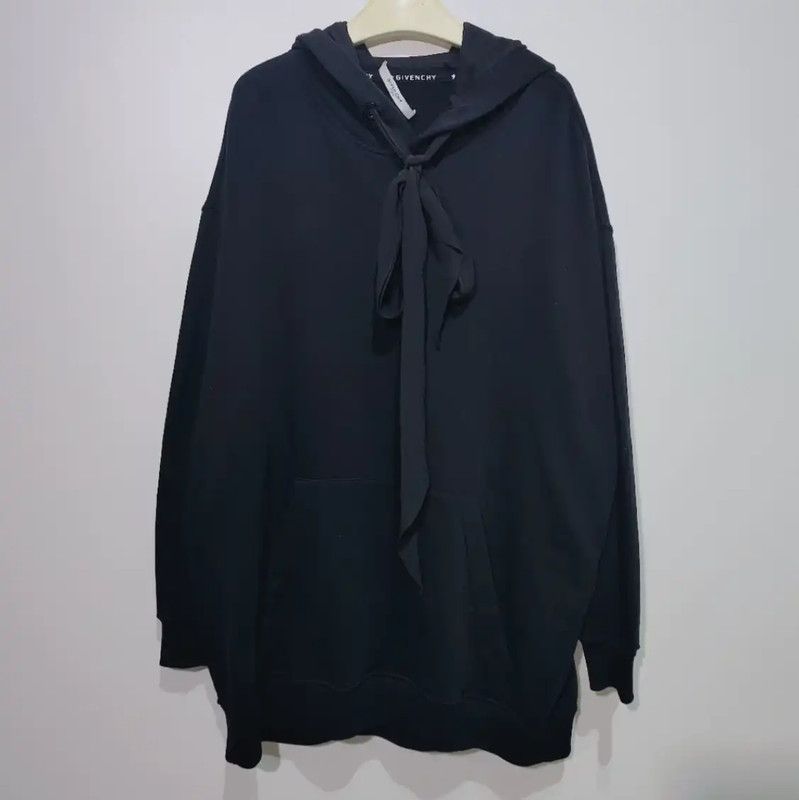 Givenchy Givenchy Black Cotton Hoodie for Women 0089 Size XS / US 0-2 / IT 36-38 - 1 Thumbnail