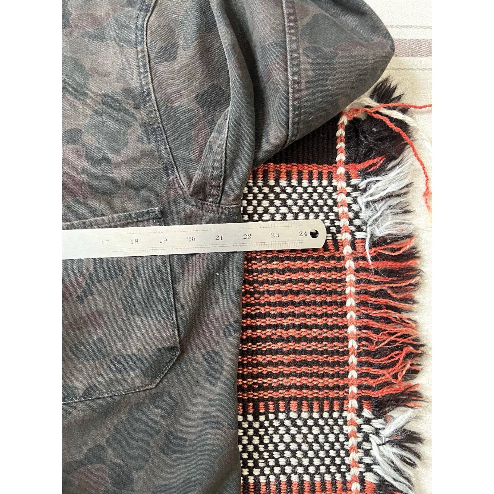 Levi's Levi's Engineer Chore Jacket M Camouflage Khaki Vintage 2017 Casual Workwear Mens Regular Jacket Size US M / EU 48-50 / 2 - 6 Thumbnail