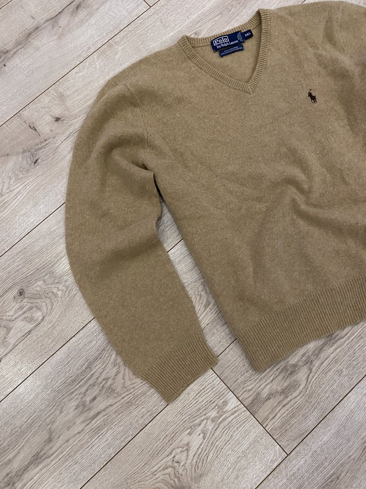 Ralph Lauren Vintage Sweater Polo Ralph Lauren 100 Wool Knit Size US XXL / EU 58 / 5 - 2 Thumbnail
