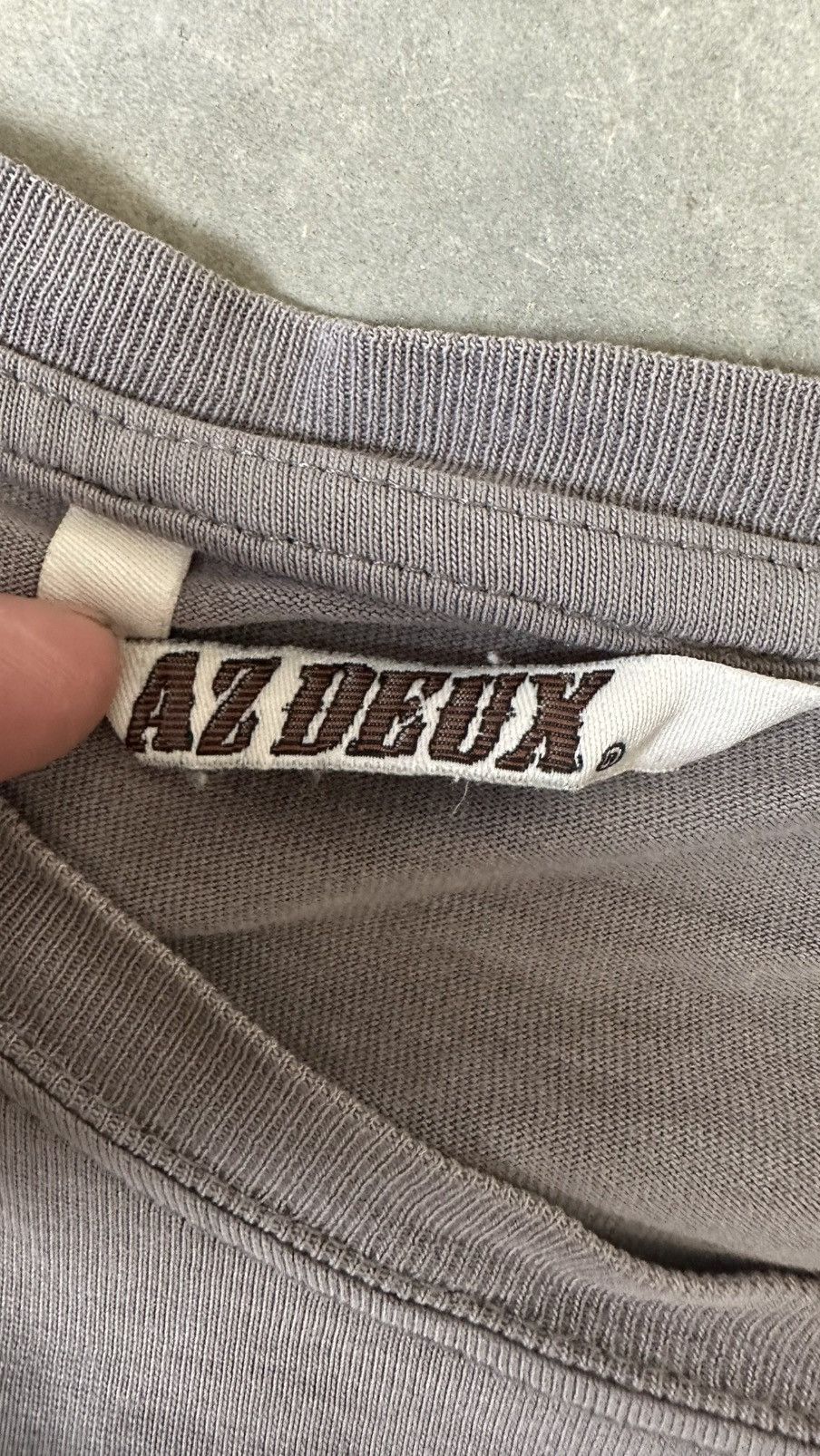 Japanese Brand AZ DEUX ARMY BE THE MEAT TEE Size US XXL / EU 58 / 5 - 4 Thumbnail