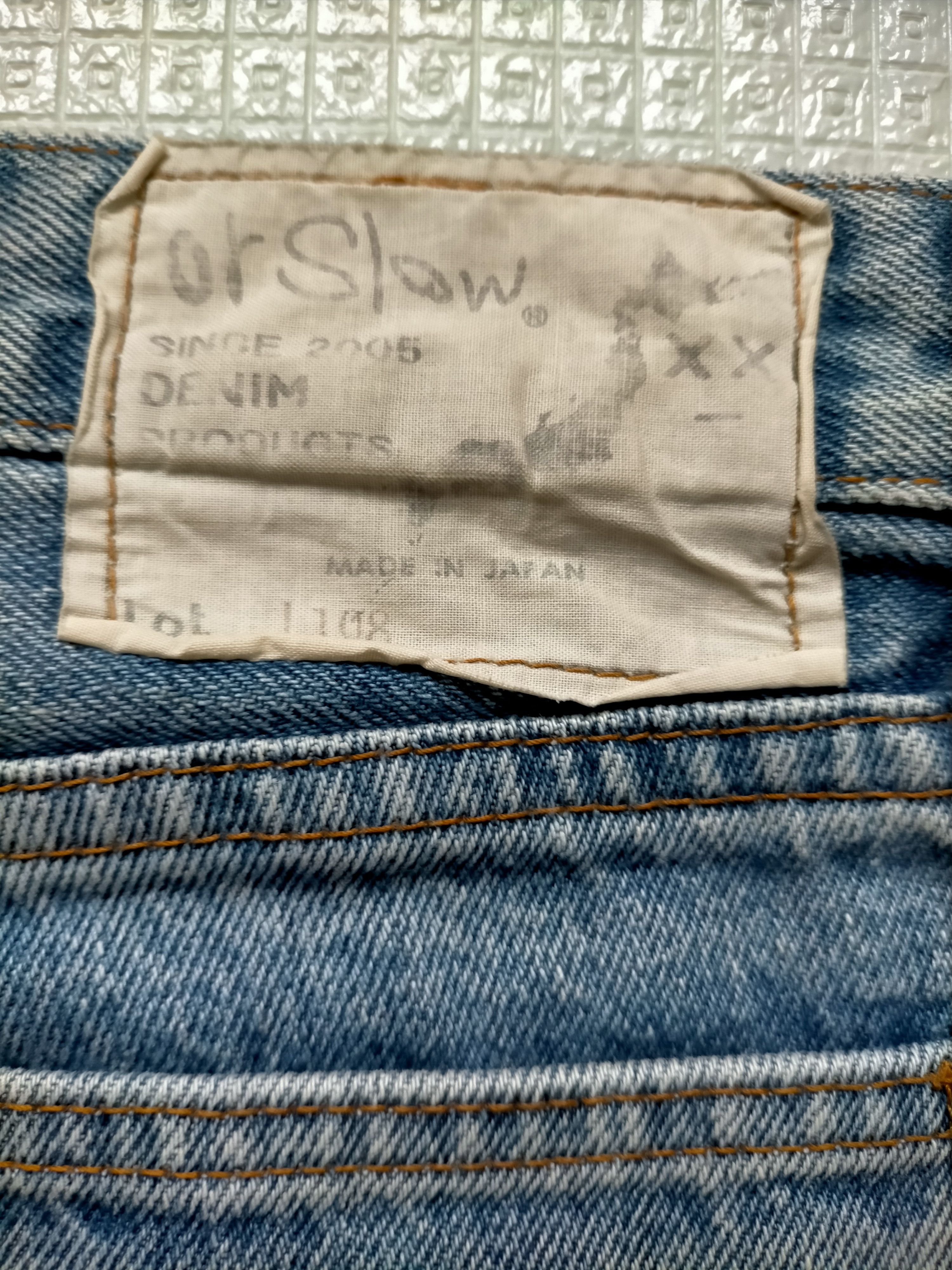 Orslow Orslow Japan Button Fly Blue Jeans Size US 30 / EU 46 - 21 Thumbnail
