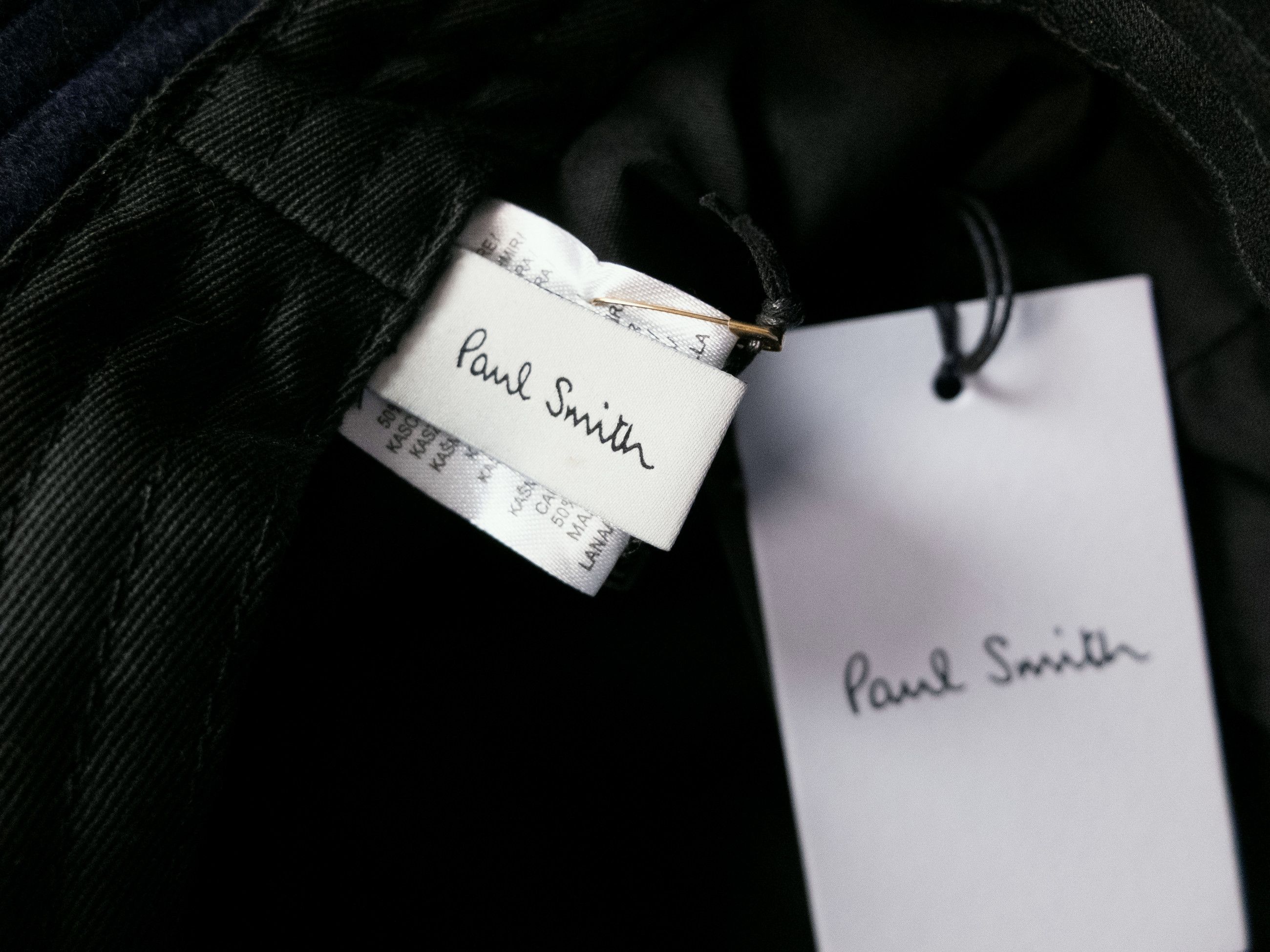 Paul Smith PAUL SMITH navy blue cashmere wool stripe bucket hat Medium Size ONE SIZE - 8 Thumbnail